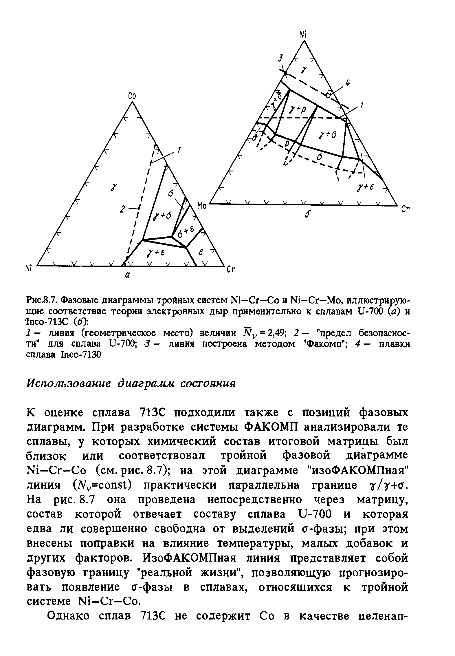 Фазовые диаграммы тройных систем