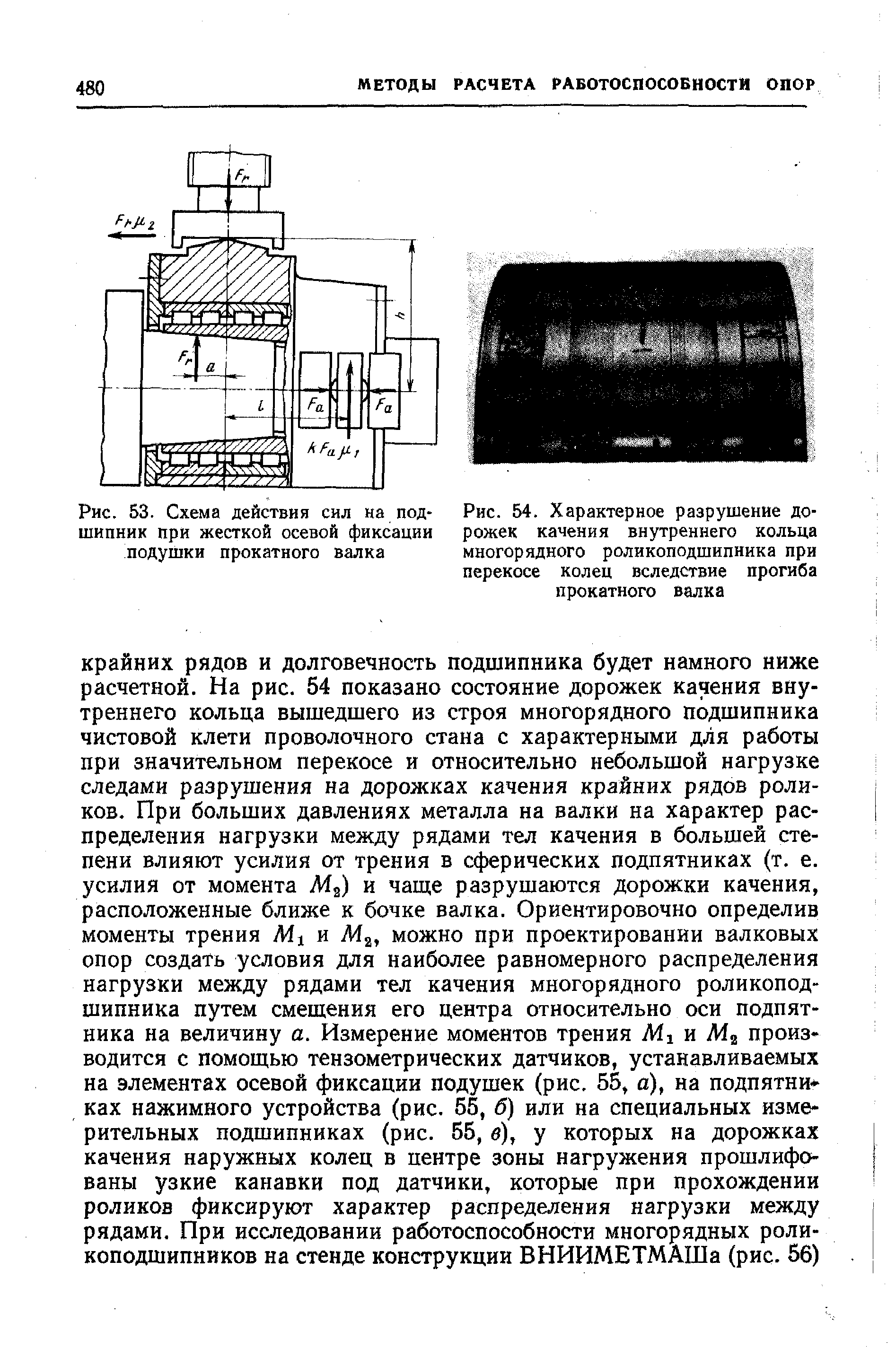 Подшипники прокатных валков