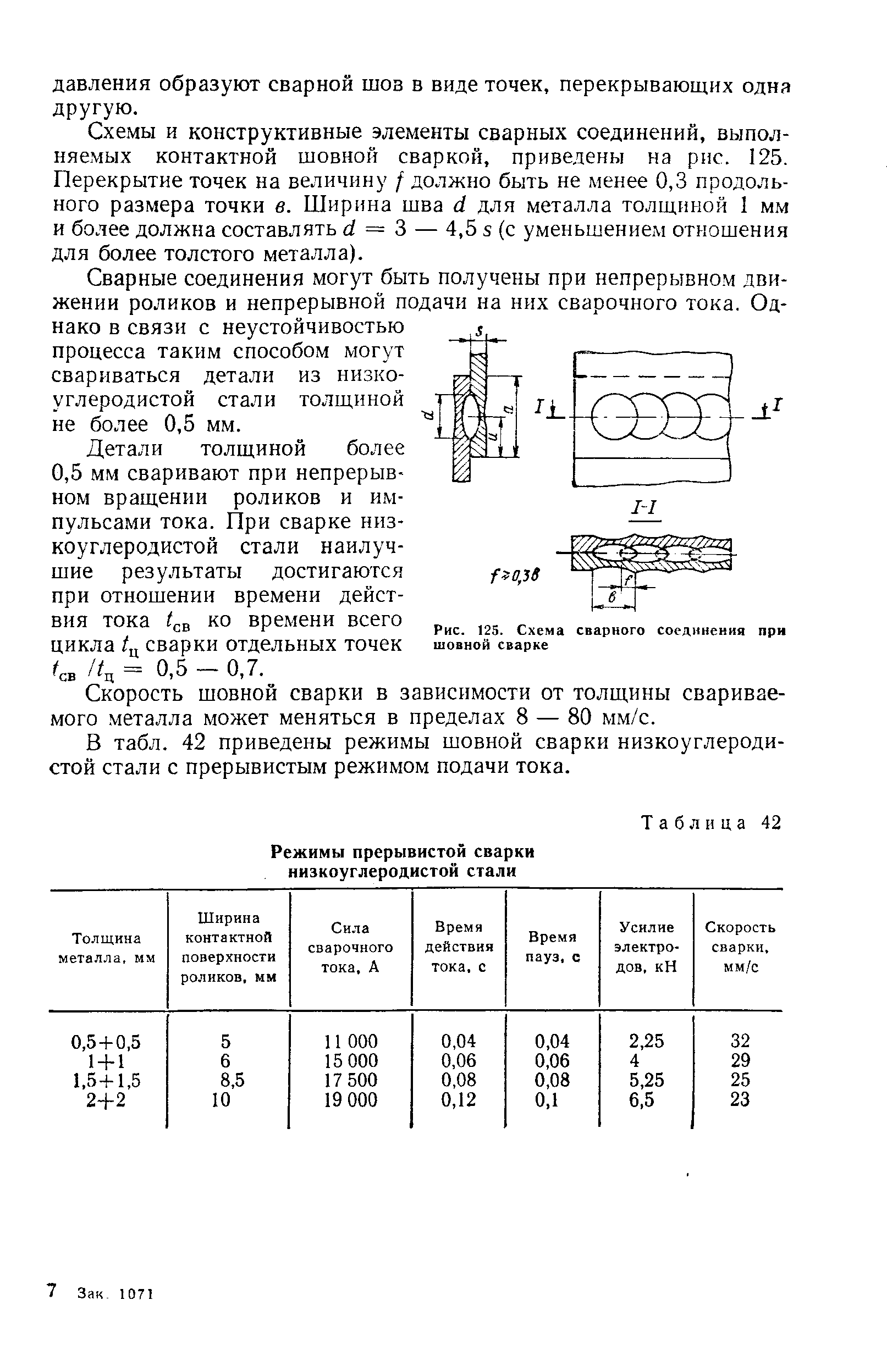 Режимы контактной шовной сварки 3 деталей