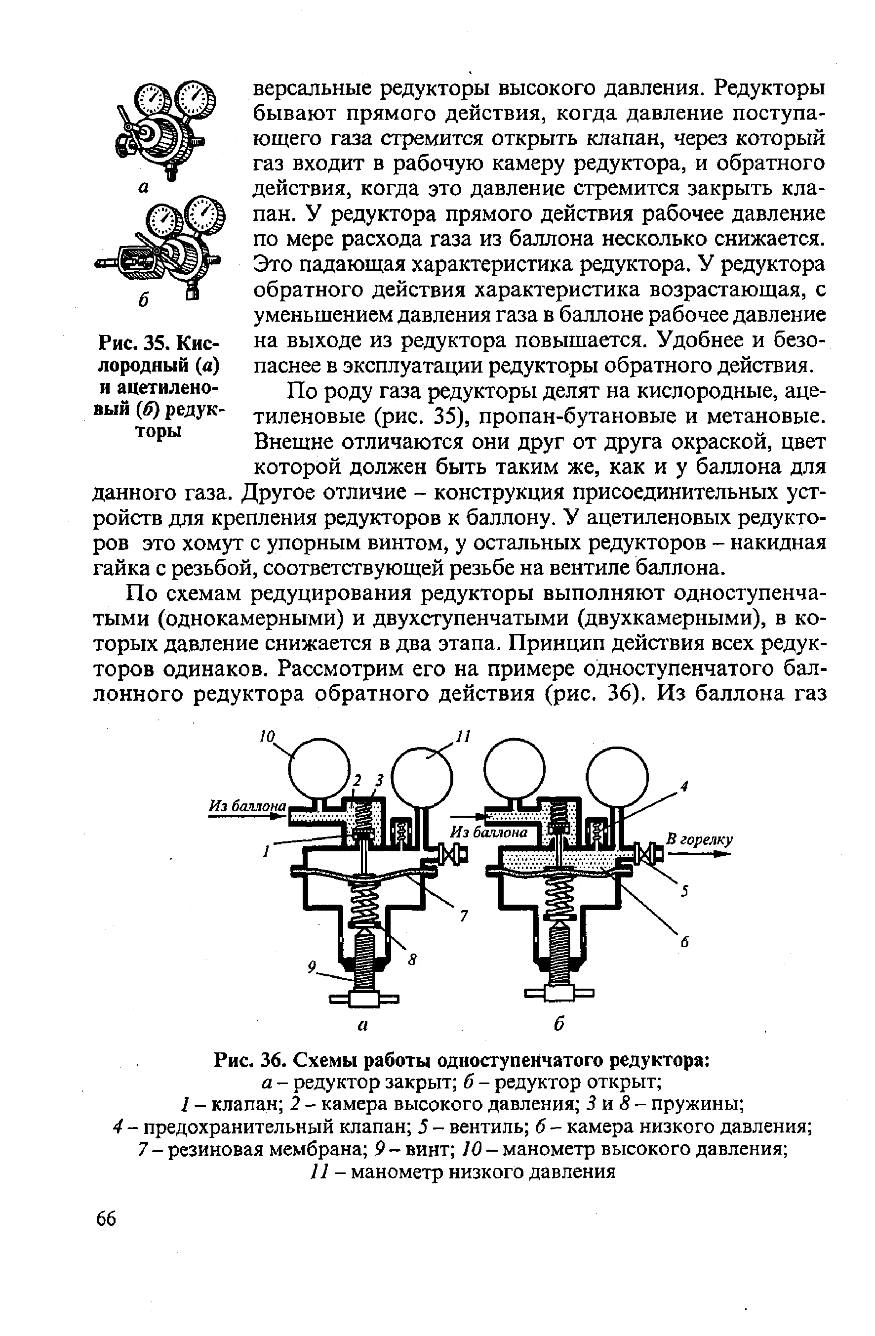 Кислородный редуктор схема работы