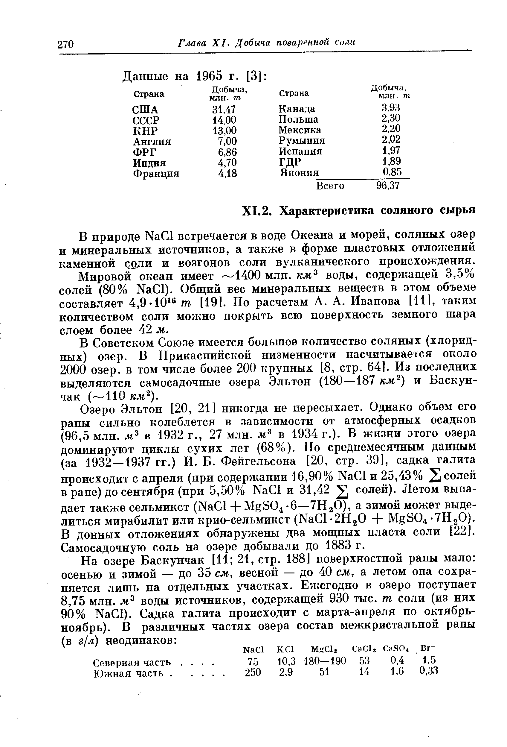 В природе Na l встречается в воде Океана и морей, соляных озер и минеральных источников, а также в форме пластовых отложений каменной сйли и возгонов соли вулканического происхождения.
