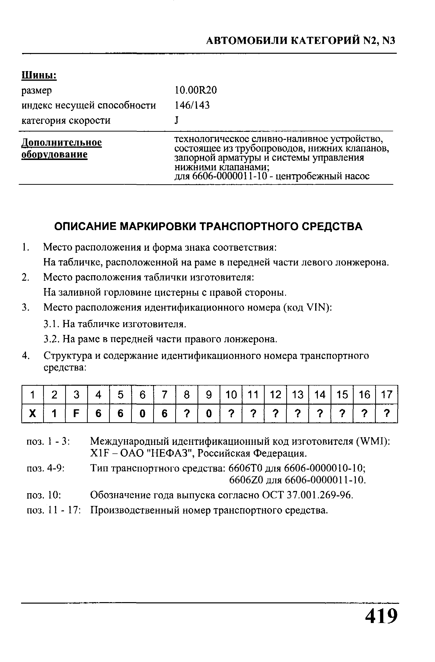 На табличке, расположенной на раме в передней части левого лонжерона.
