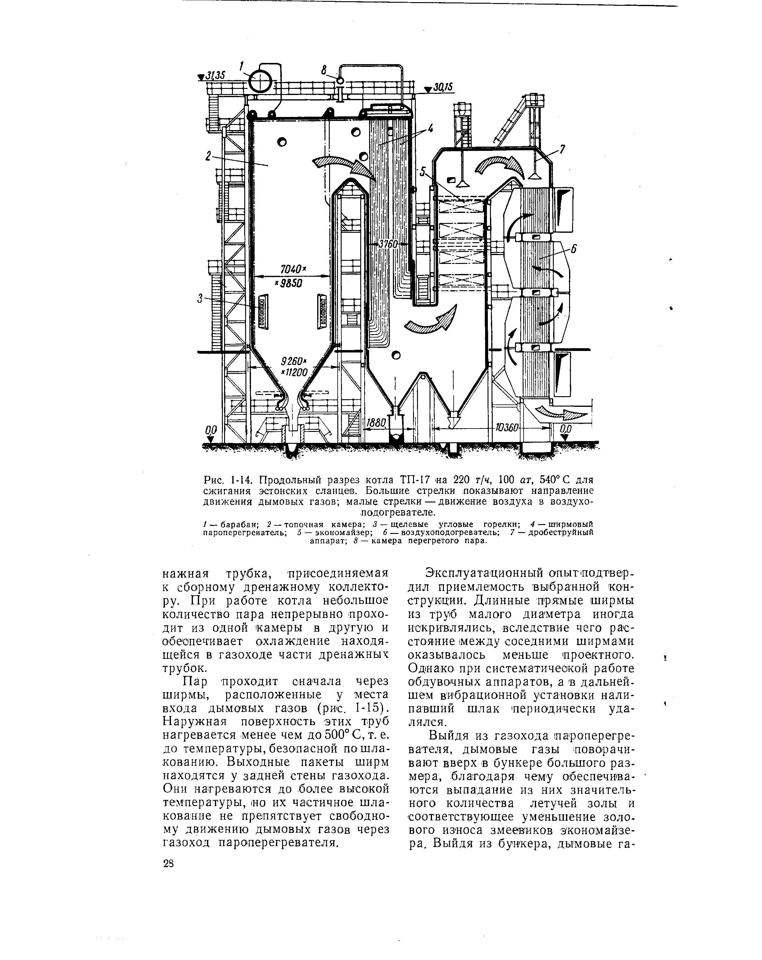 Чертеж котла тп 230