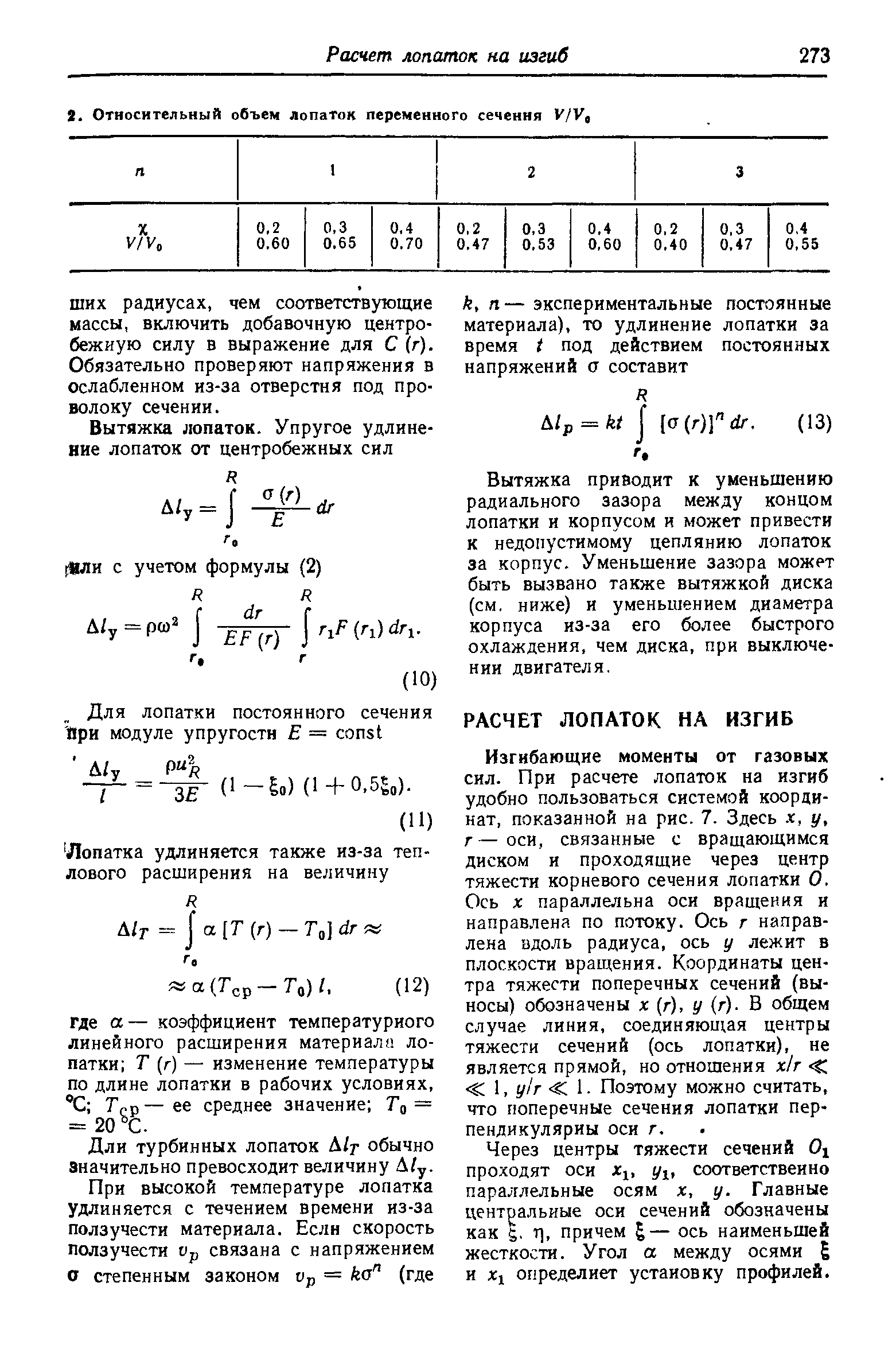 ШИХ радиусах, чем соответствующие массы, включить добавочную центробежную силу в выражение для С (г). Обязательно проверяют напряжения в ослабленном из-за отверстия под проволоку сечении.
