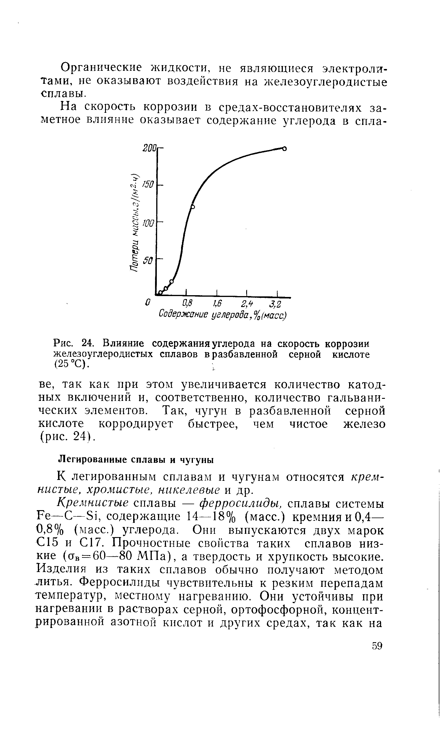 К легированным сплавам и чугунам относятся кремнистые, хромистые, никелевые и др.
