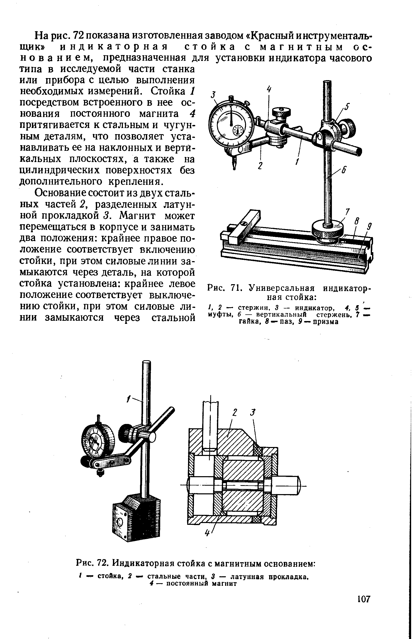 Магнитная стойка чертеж