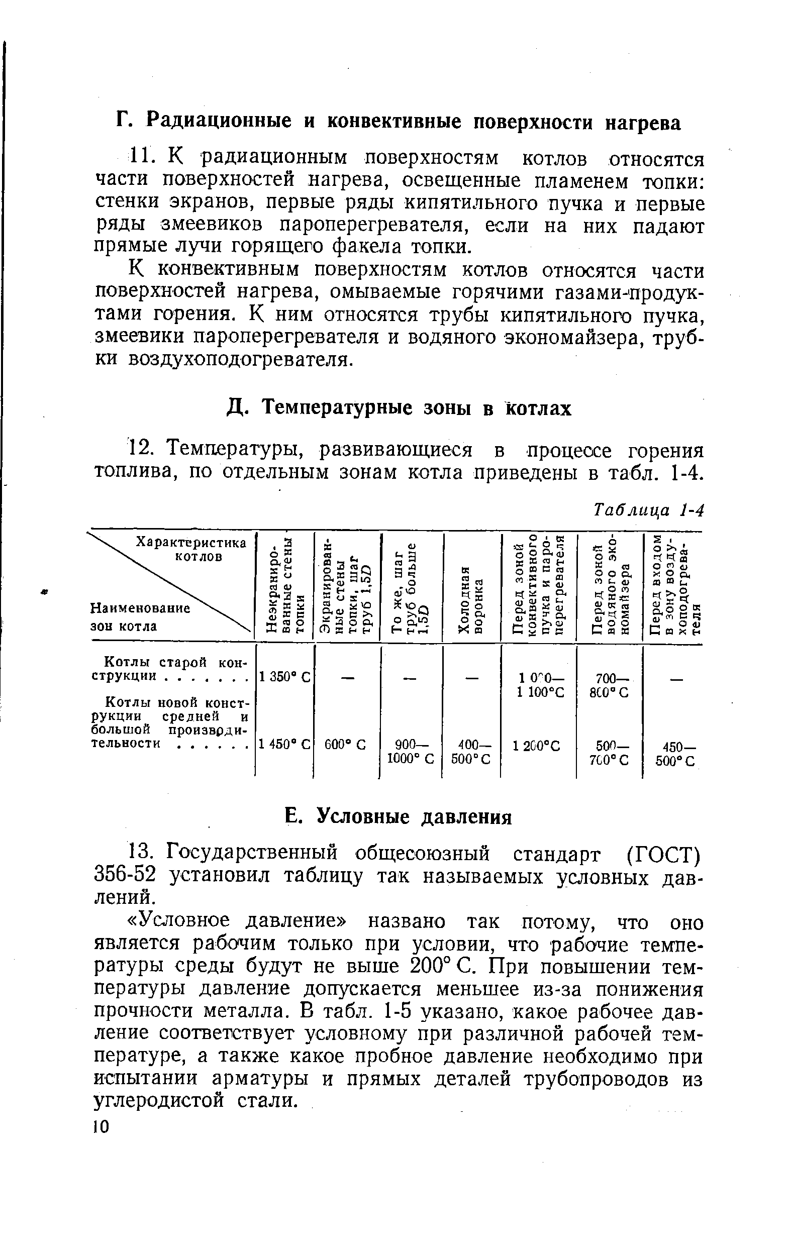 К конвективным поверхностям котлов относятся части поверхностей нагрева, омываемые горячими газами-продуктами горения. К ним относятся трубы кипятильного пучка, змеевики пароперегревателя и водяного экономайзера, трубки воздухоподогревателя.
