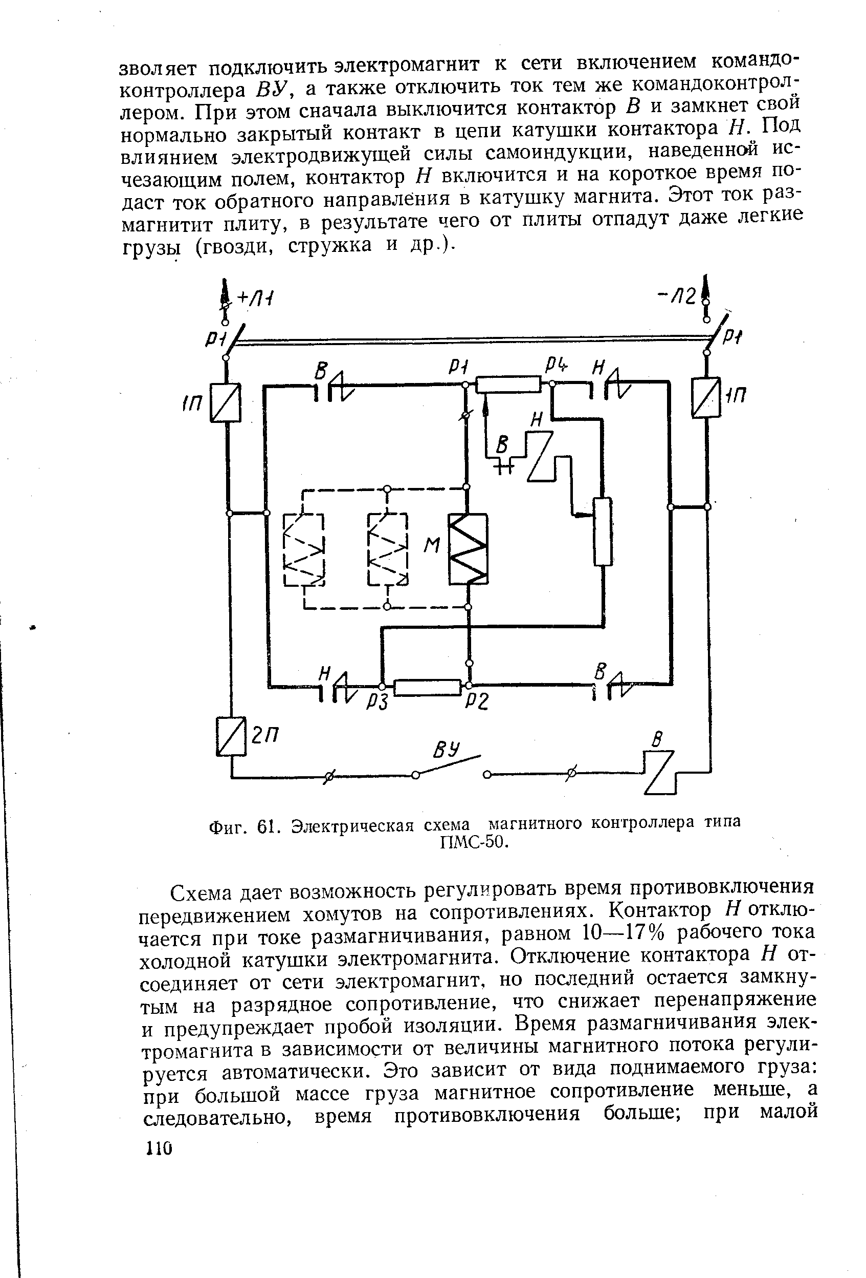 Электрическая схема магнито