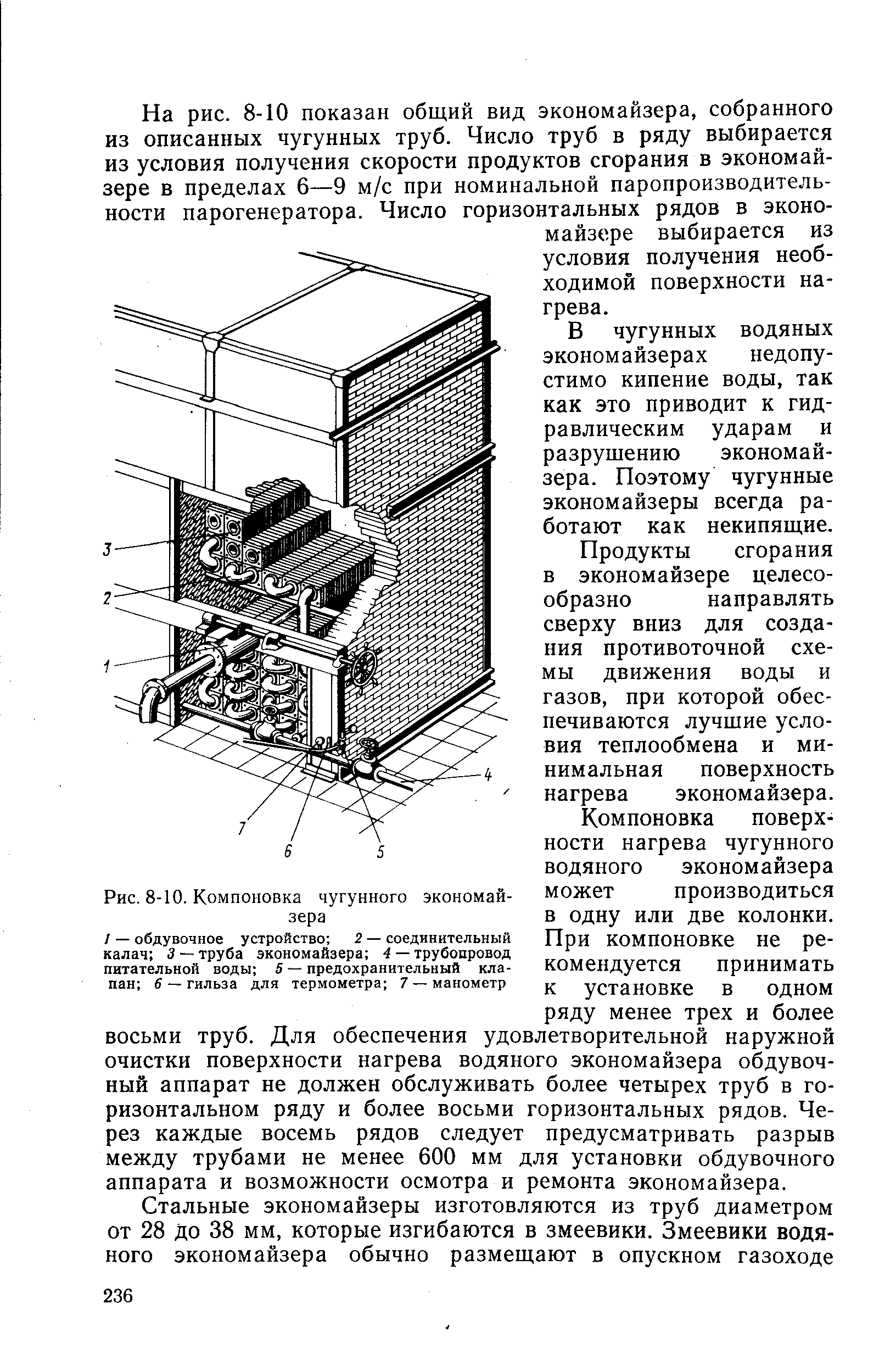 Требования каких документов должны соответствовать схемы включения чугунных экономайзеров