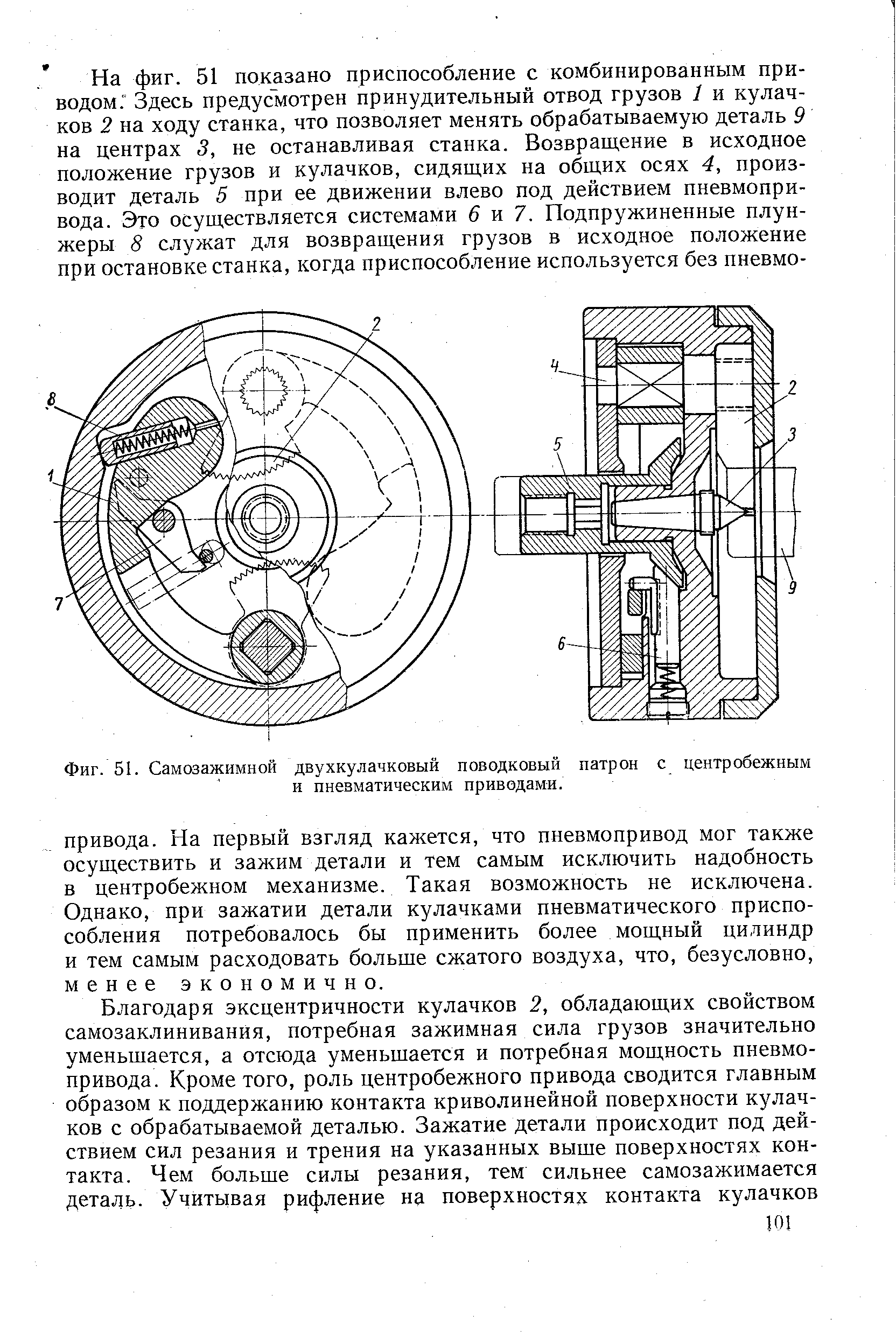 Патрон поводковый чертеж