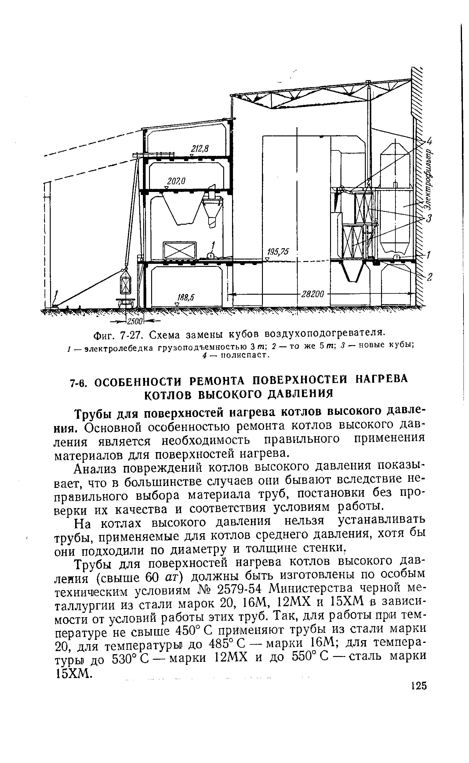 Трубы для поверхностей нагрева котлов высокого давления. Основной особенностью ремонта котлов высокого давления является необходимость правильного применения материалов для поверхностей нагрева.
