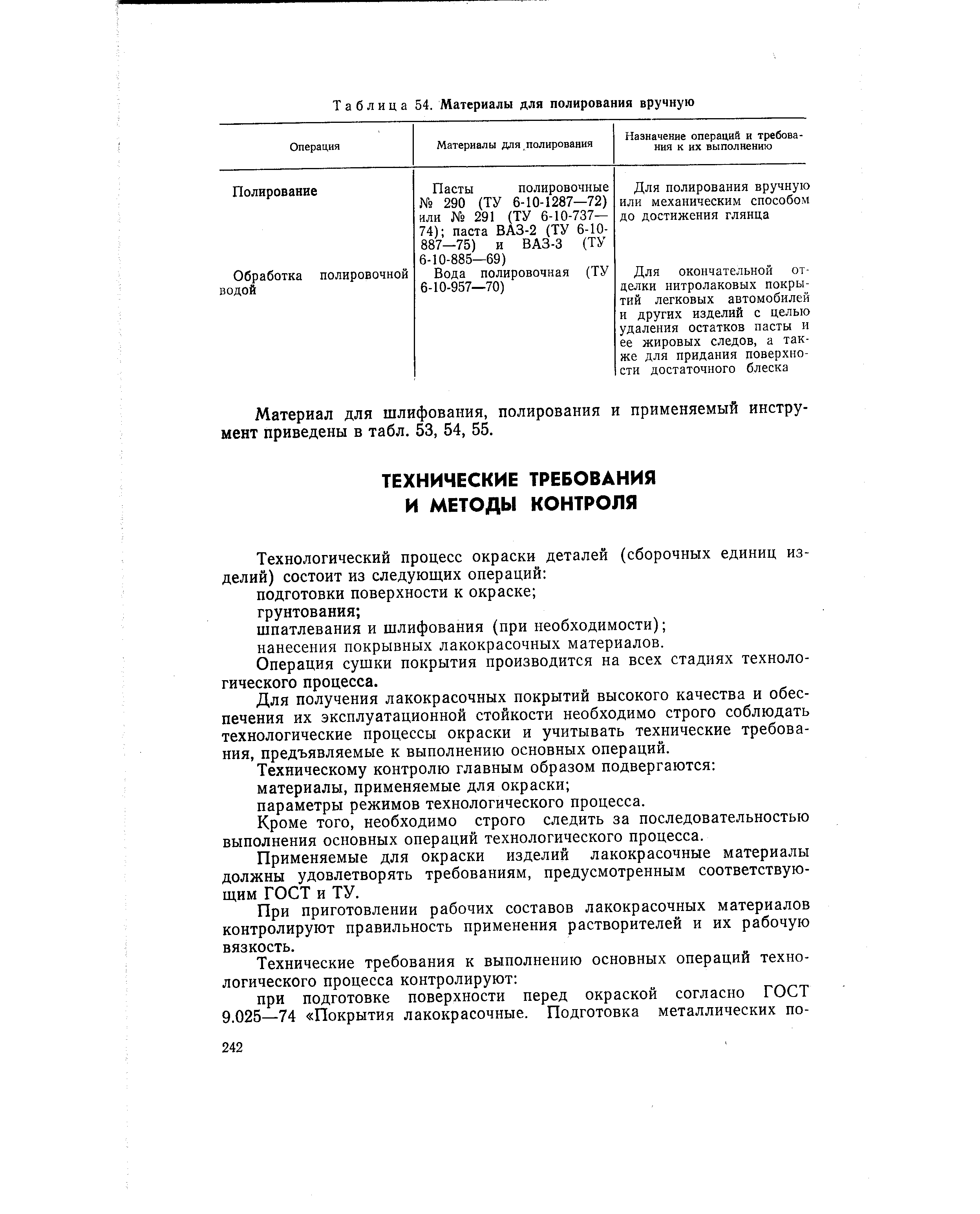 Операция сушки покрытия производится на всех стадиях технологического процесса.
