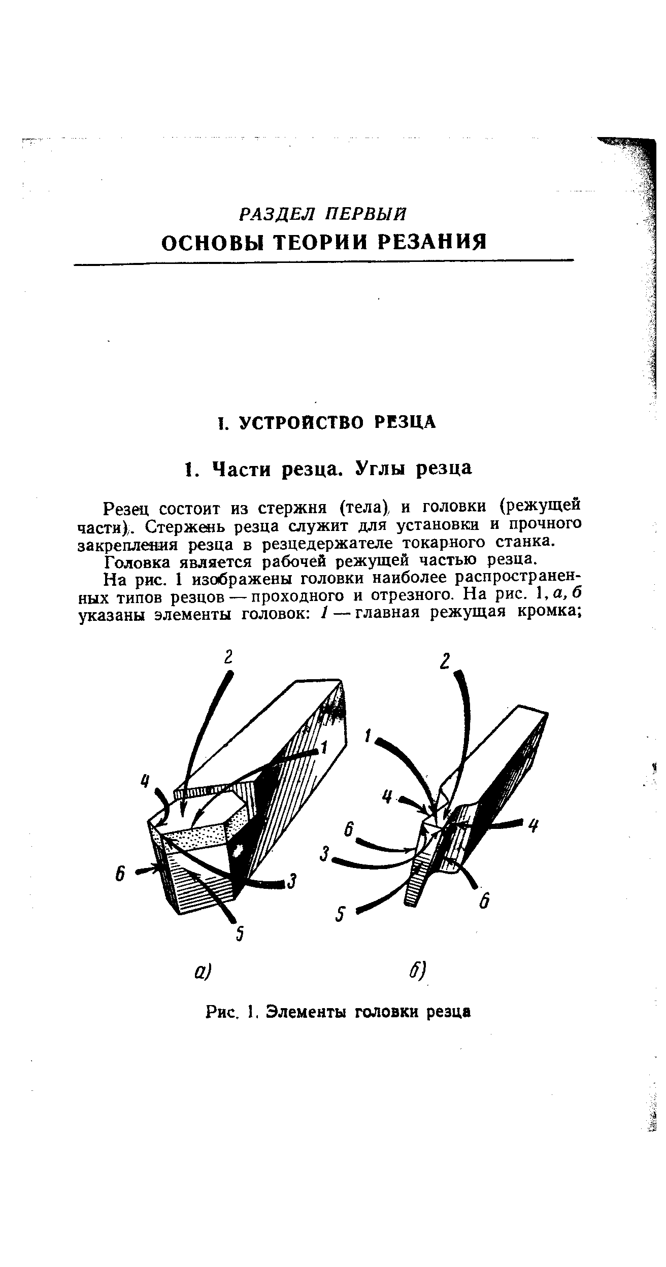 Резет состоит из стержня (тела), и головки (режущей части),. Стержеяь резца служит для установки и прочного закрепления резца в резцедержателе токарного станка.
