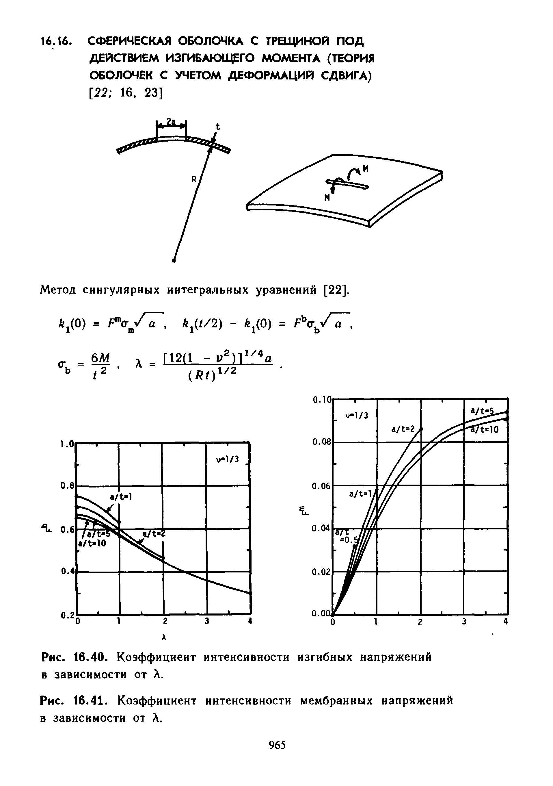 Метод сингулярных интегральных уравнений [22].
