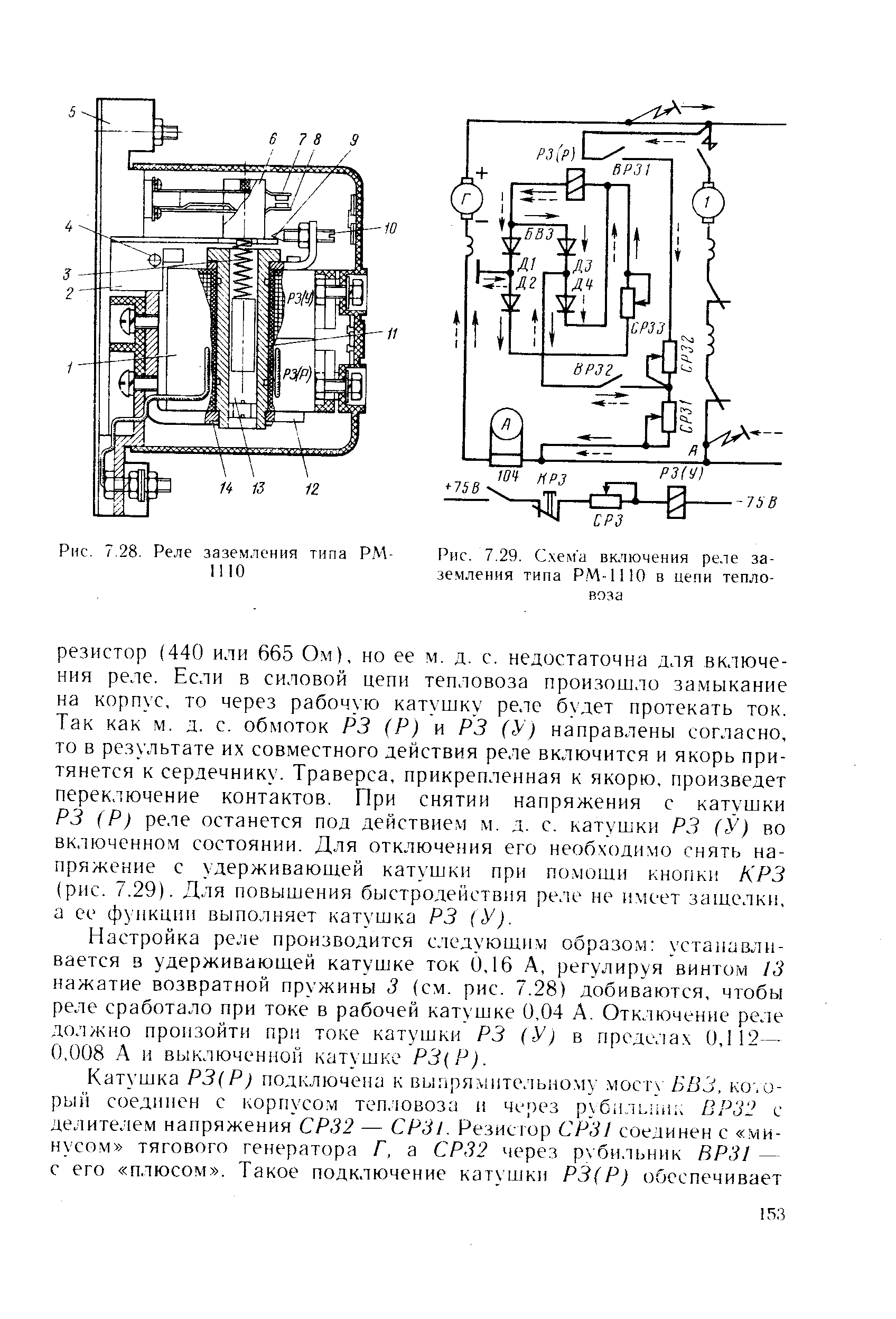 Реле заземления РМ-1110