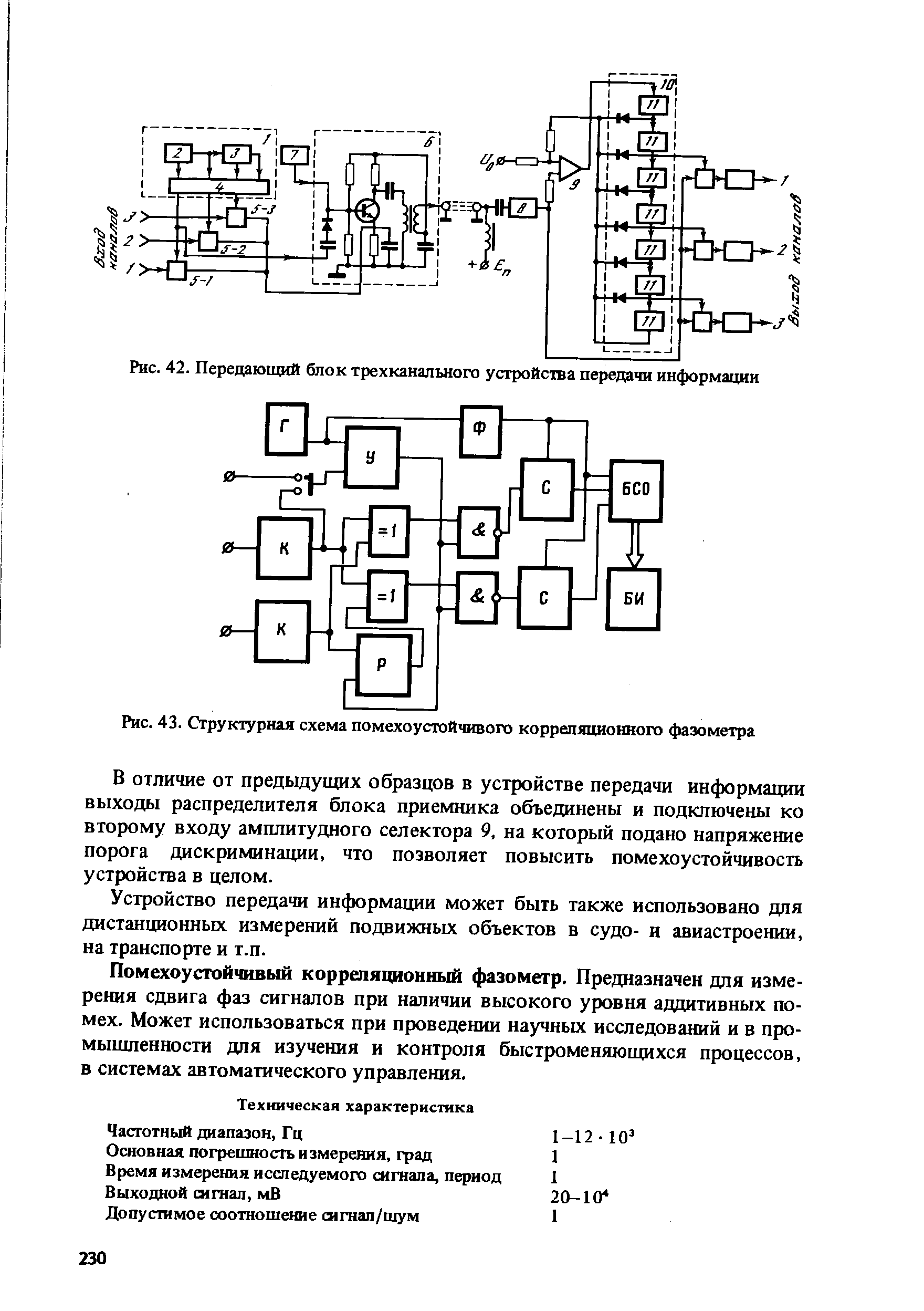 Принципиальная электрическая схема фазометра