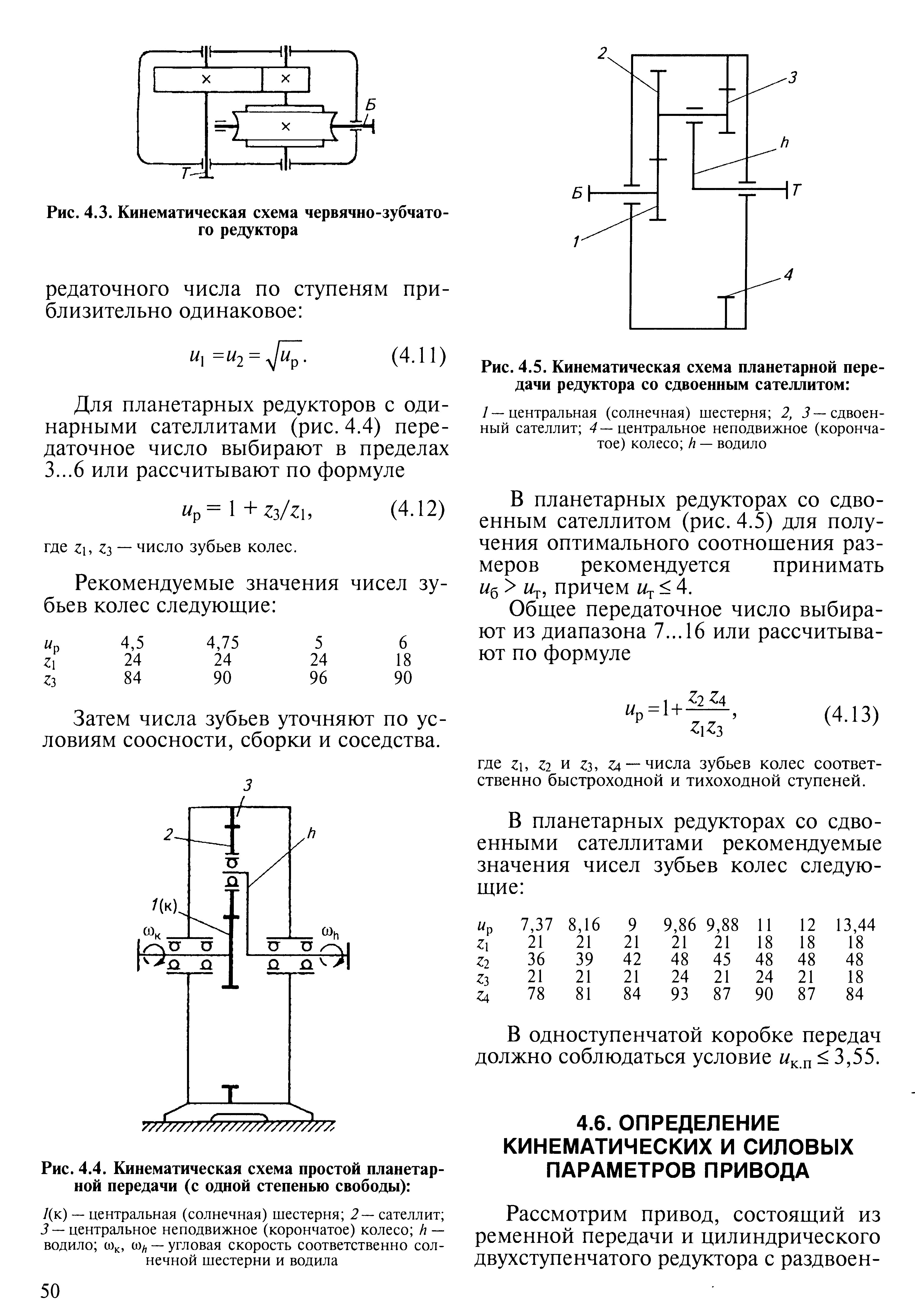 Кинематическая схема планетарная передача