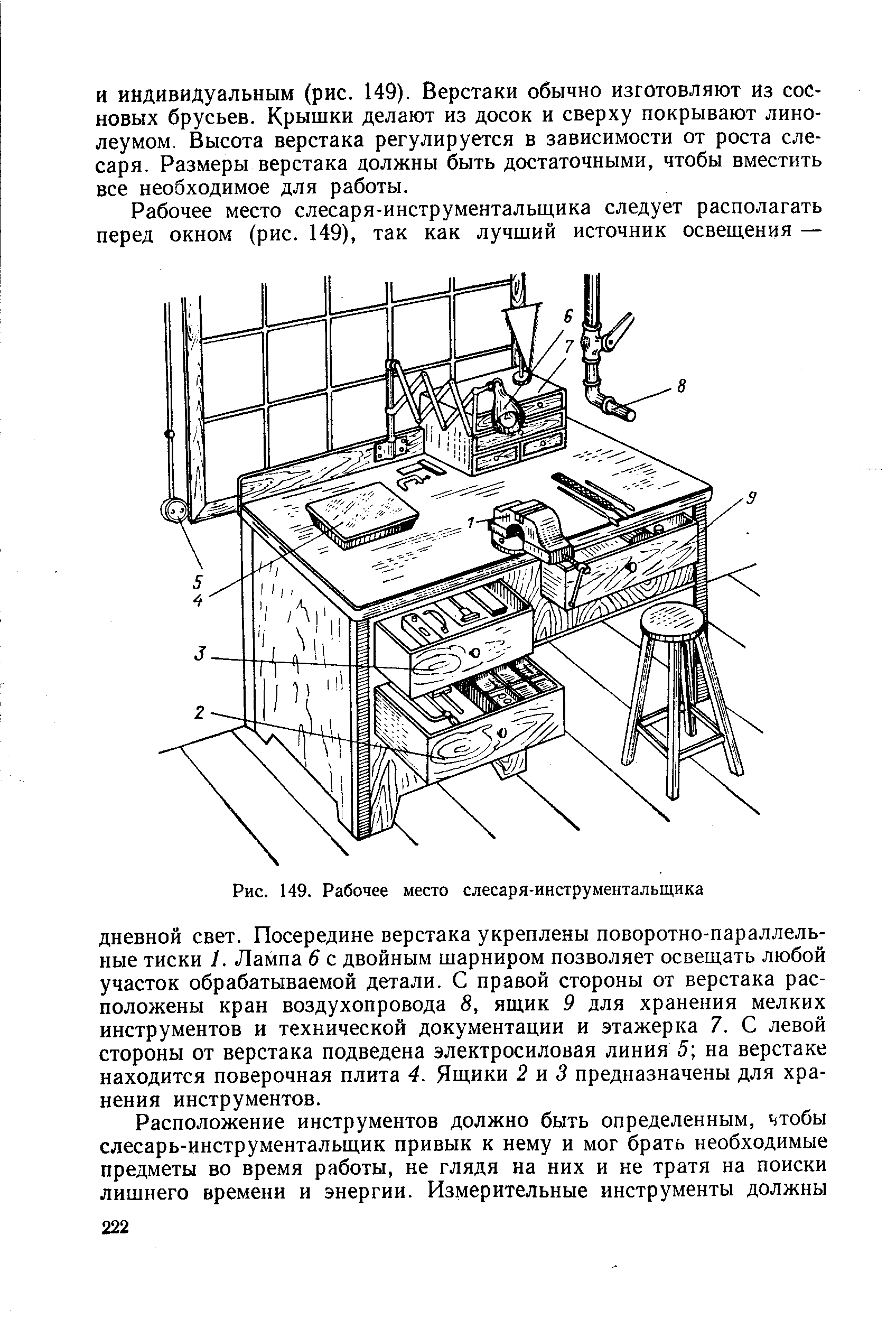 Стол инструментальщика