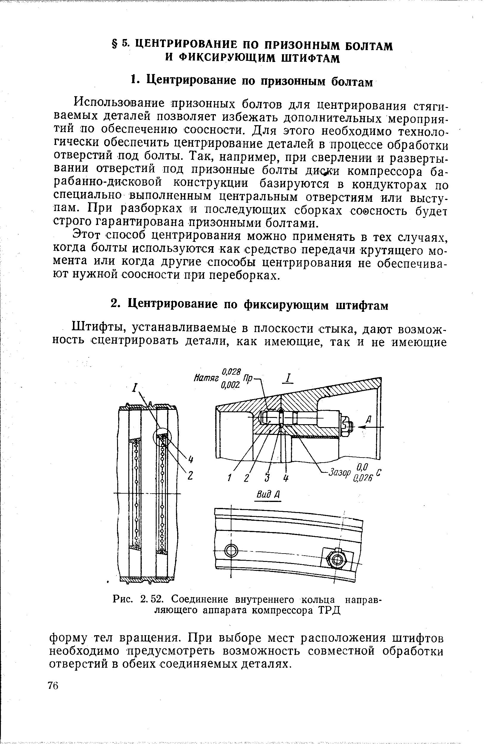 Призонные болты чертеж