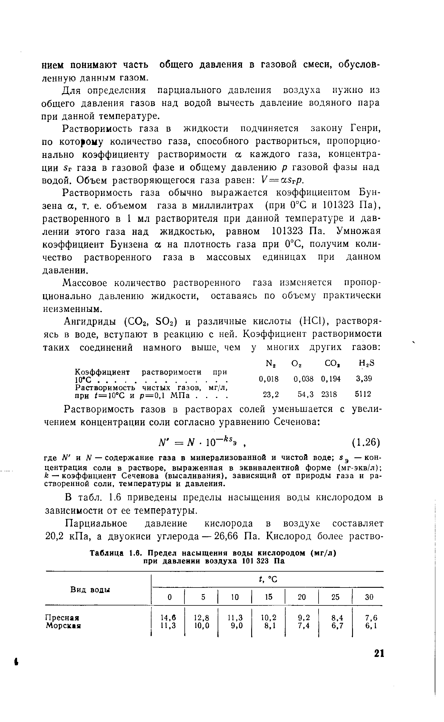 Для определения парциального давления возду.ха нужно из общего давления газов над водой вычесть давление водяного нара при данной температуре.
