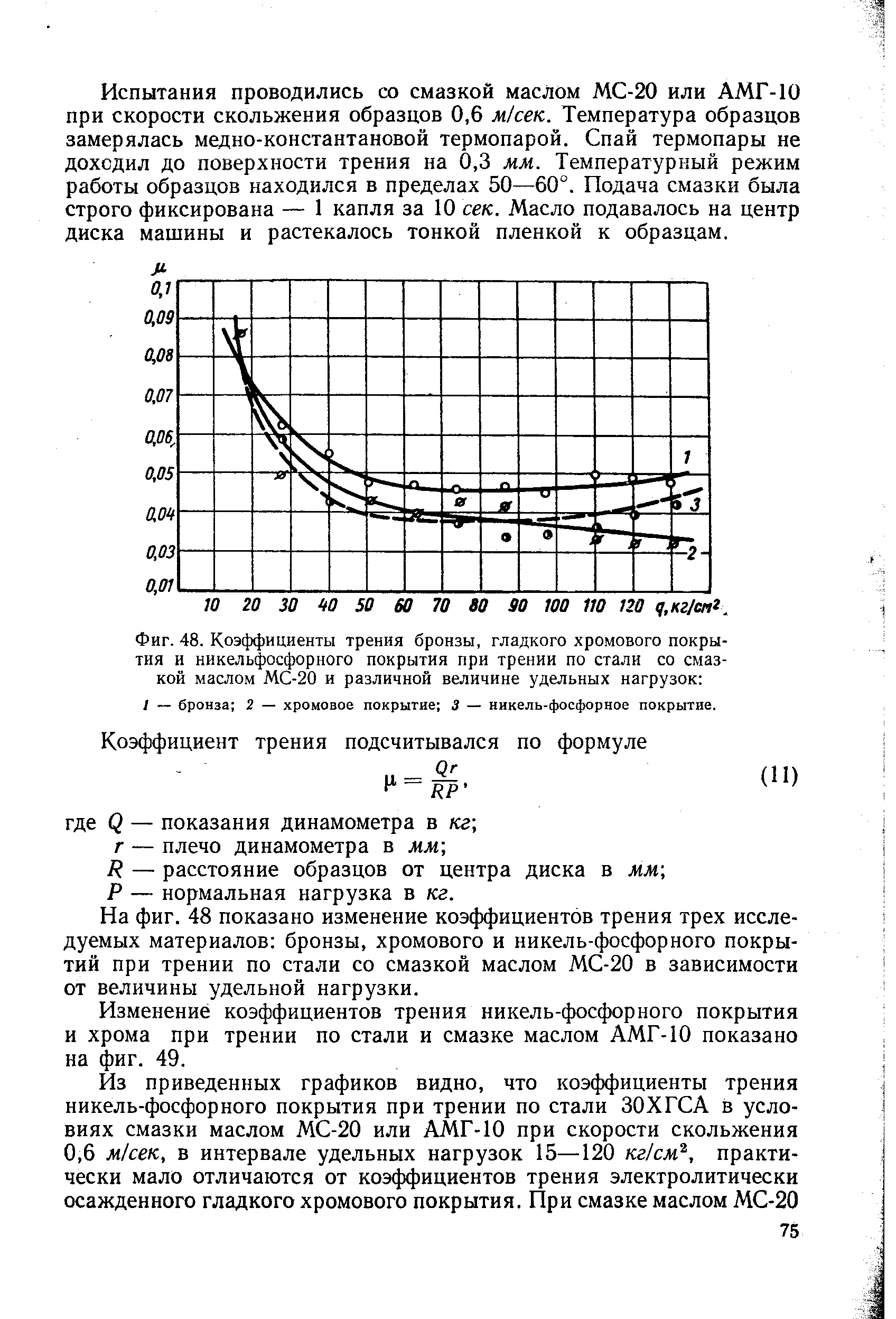 Коэффициент трения сталь сталь со смазкой