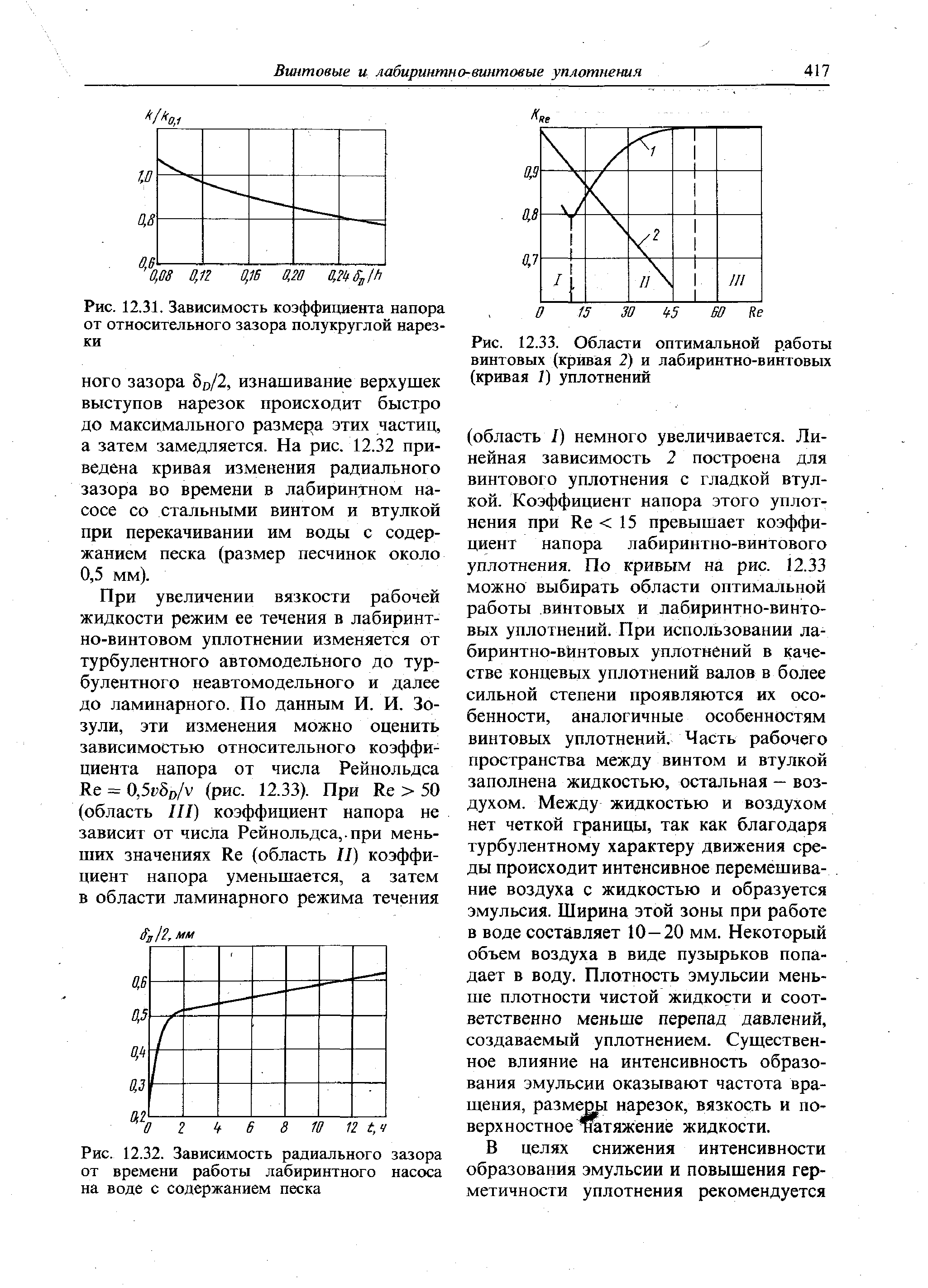 Коэффициент радиального зазора