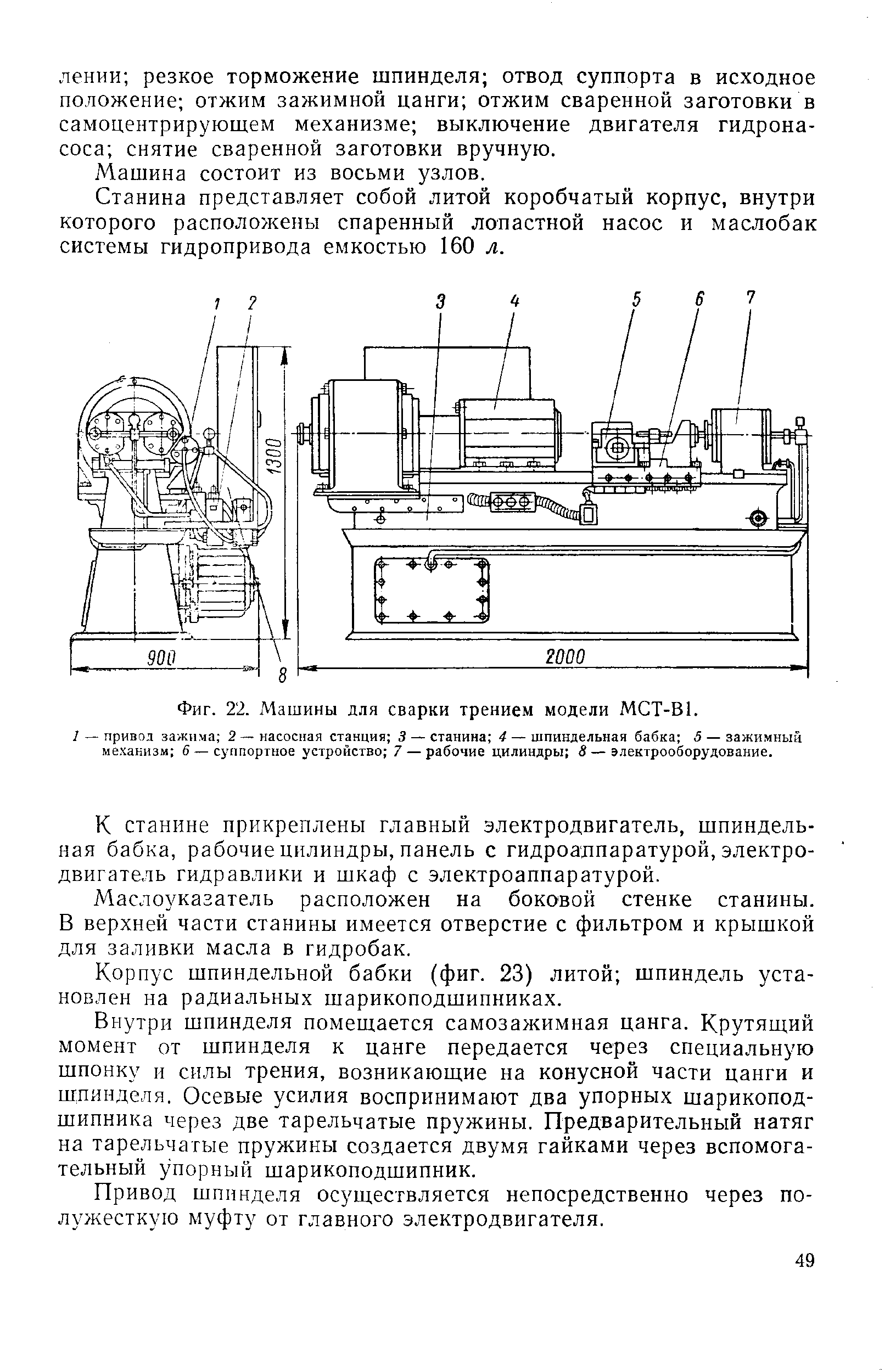 Машина сварки трением