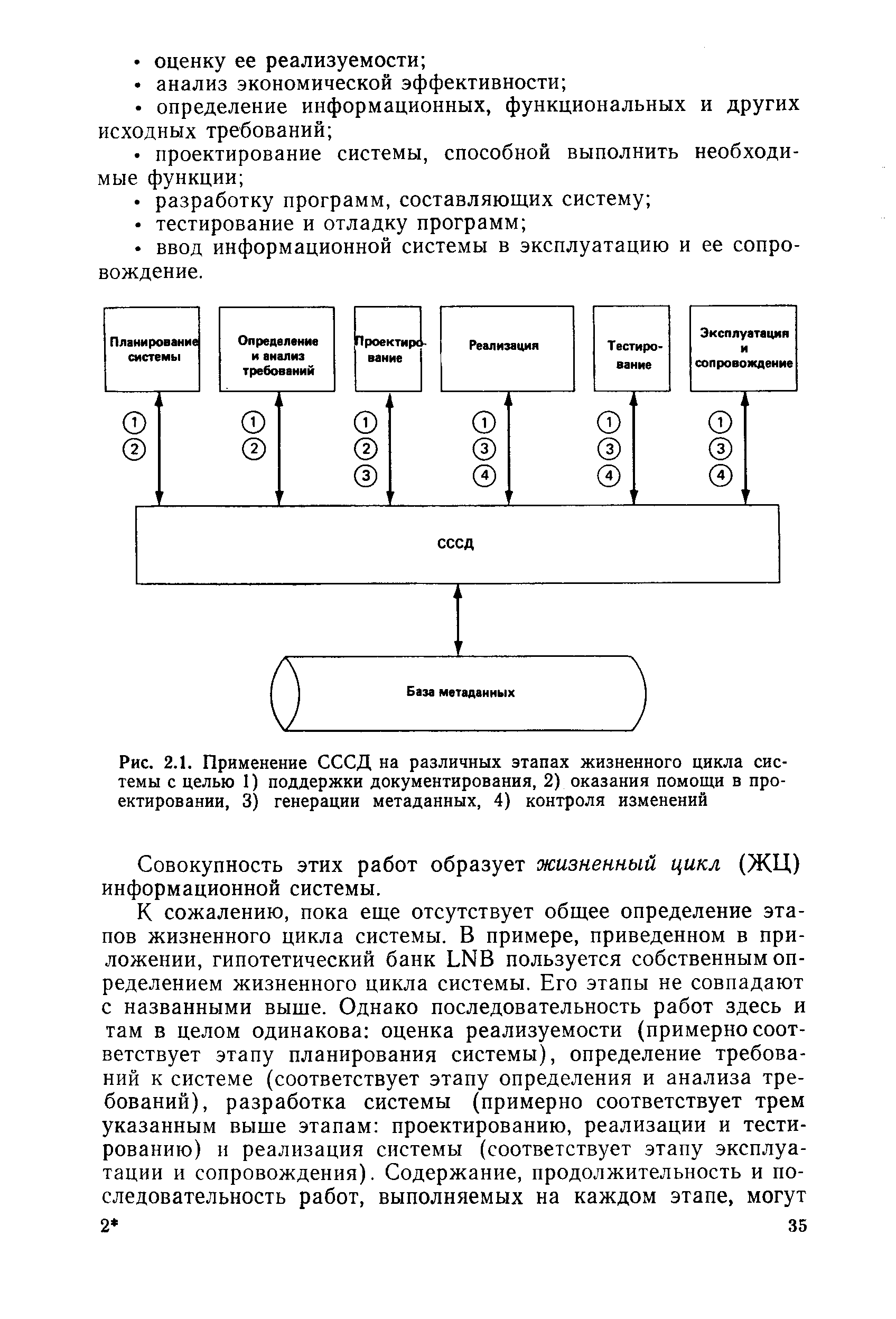 Совокупность этих работ образует жизненный цикл (ЖЦ) информационной системы.
