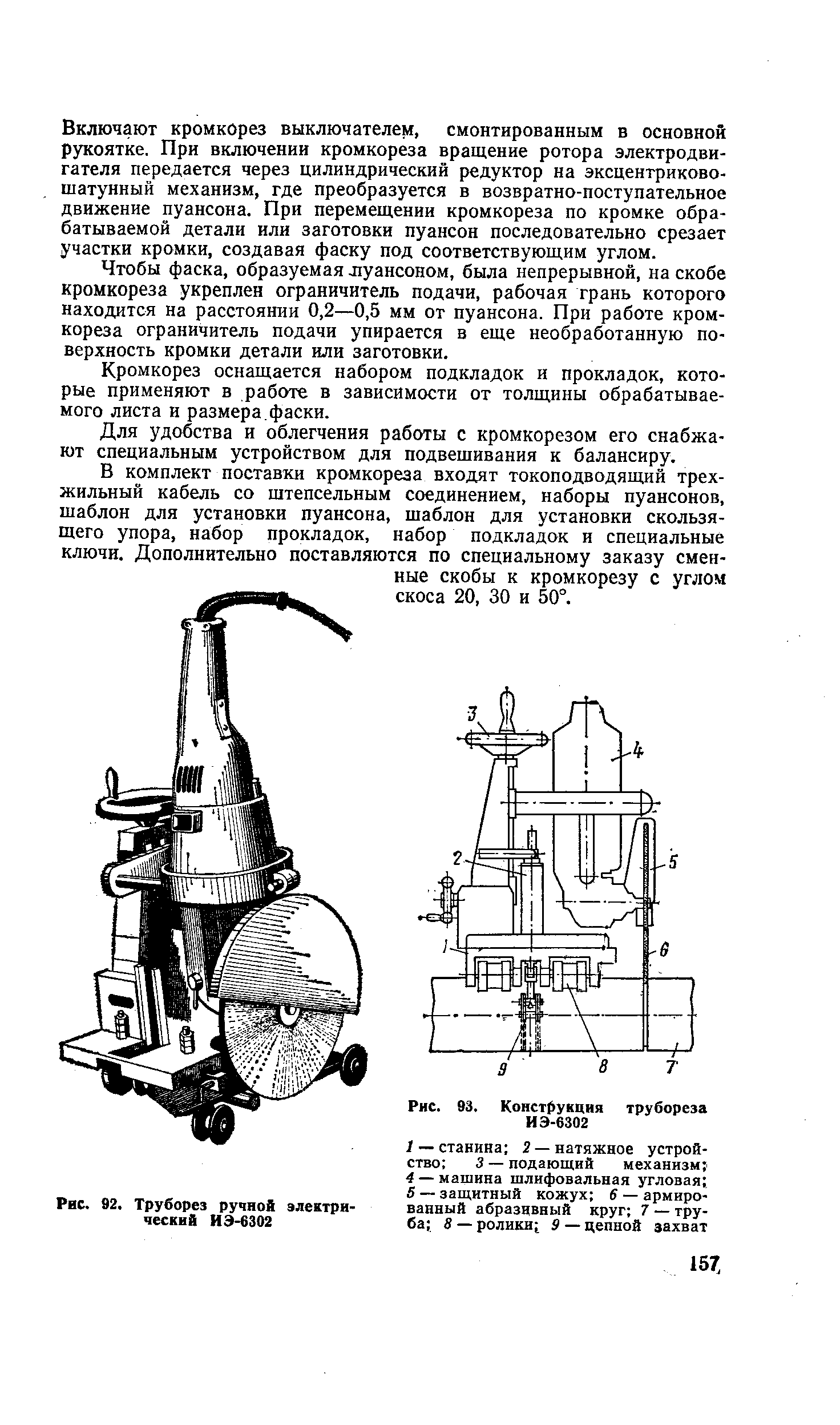 Рис. 92. Труборез ручной электрический ИЭ-6302
