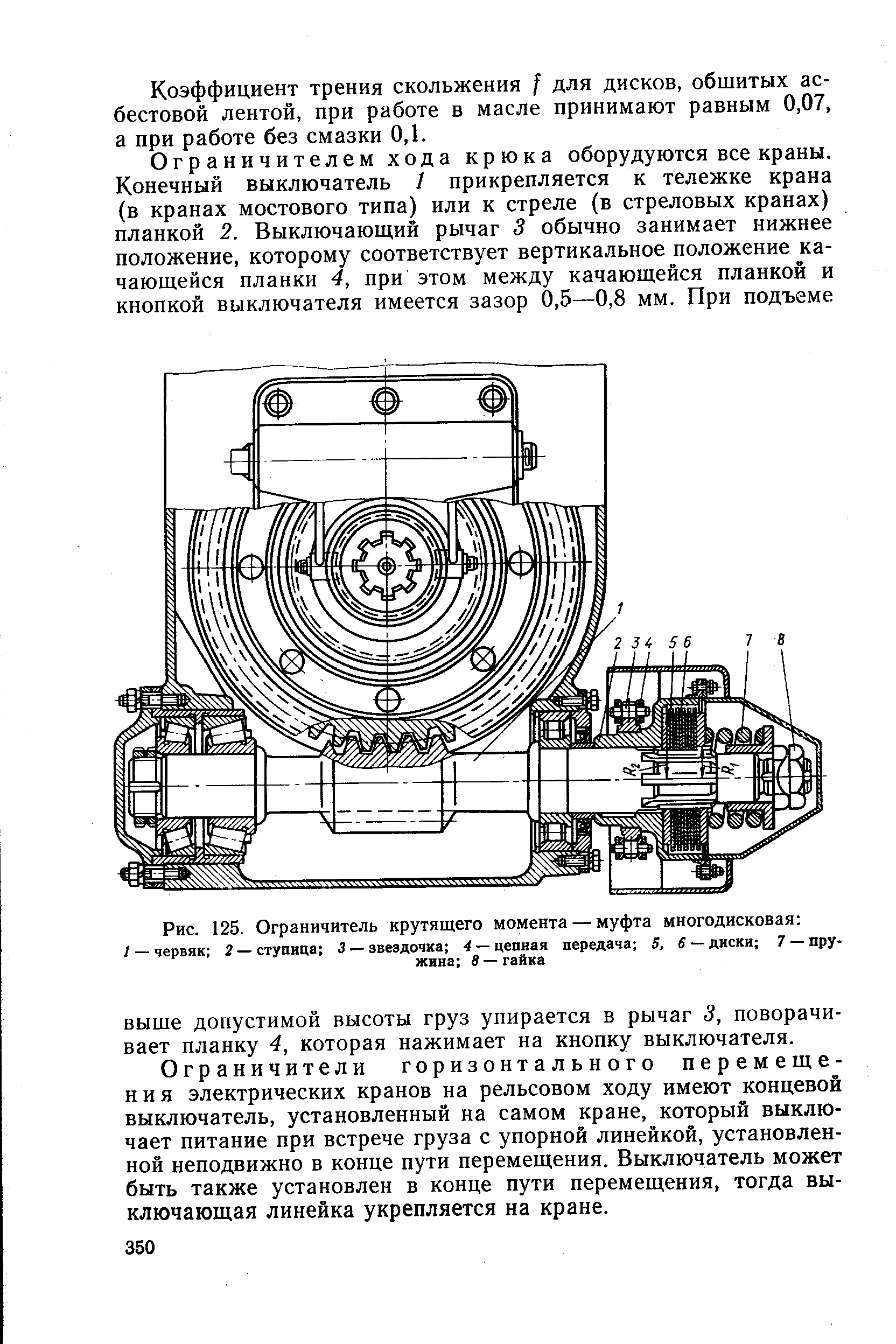 Муфта предельного момента чертеж