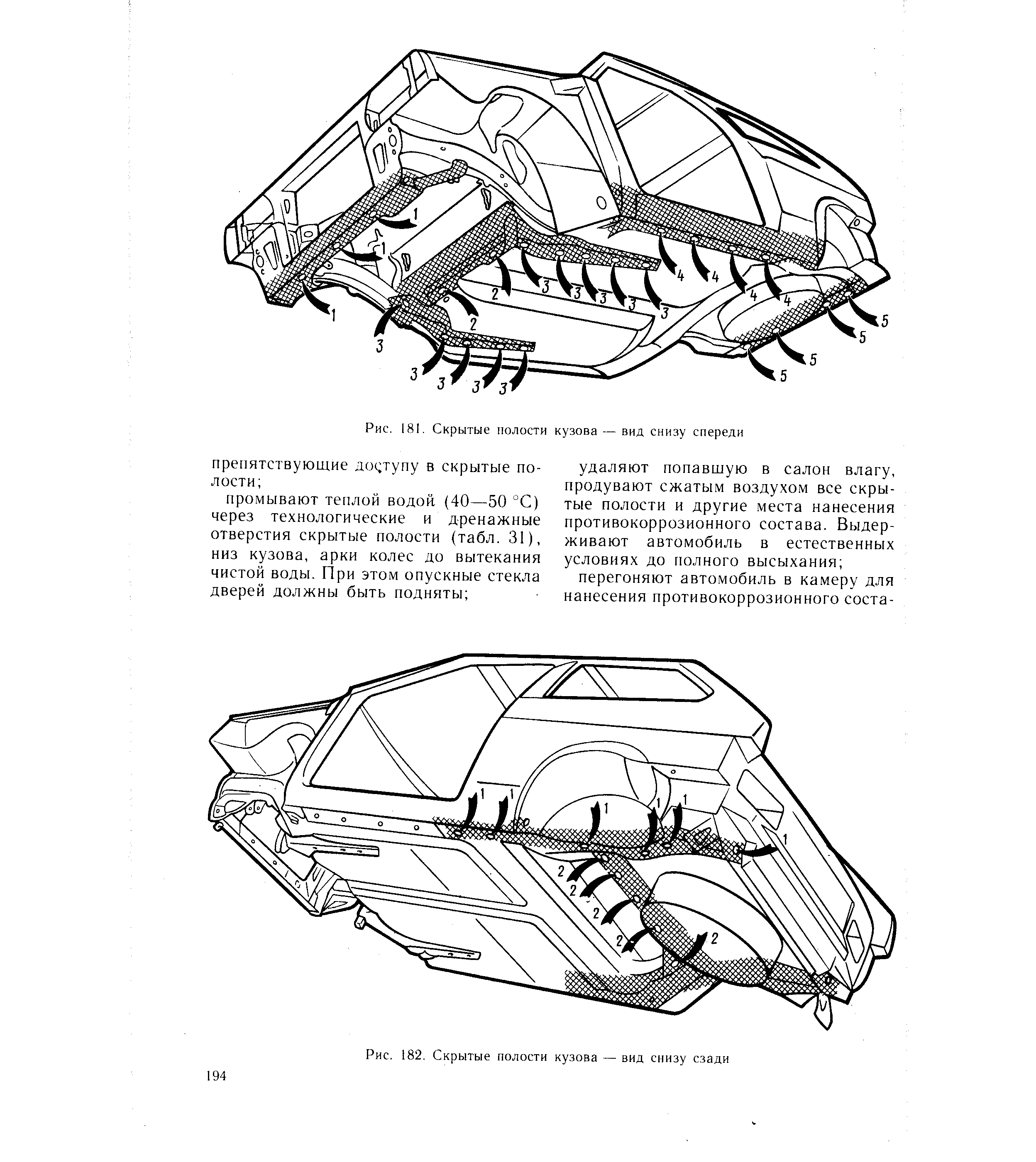 Скрытые полости ваз 2110