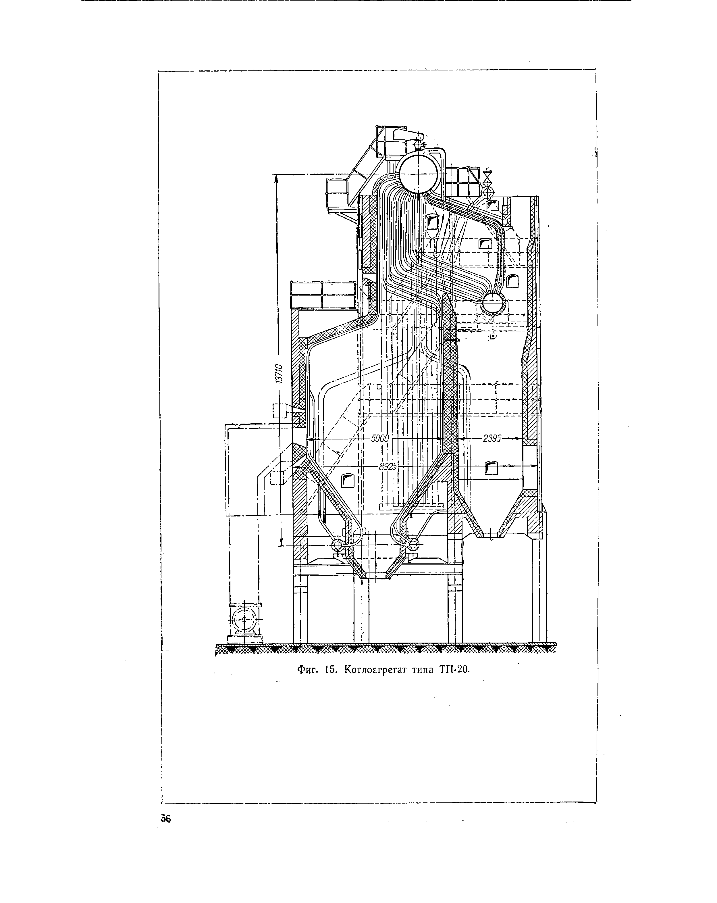 Чертеж котла тп 230