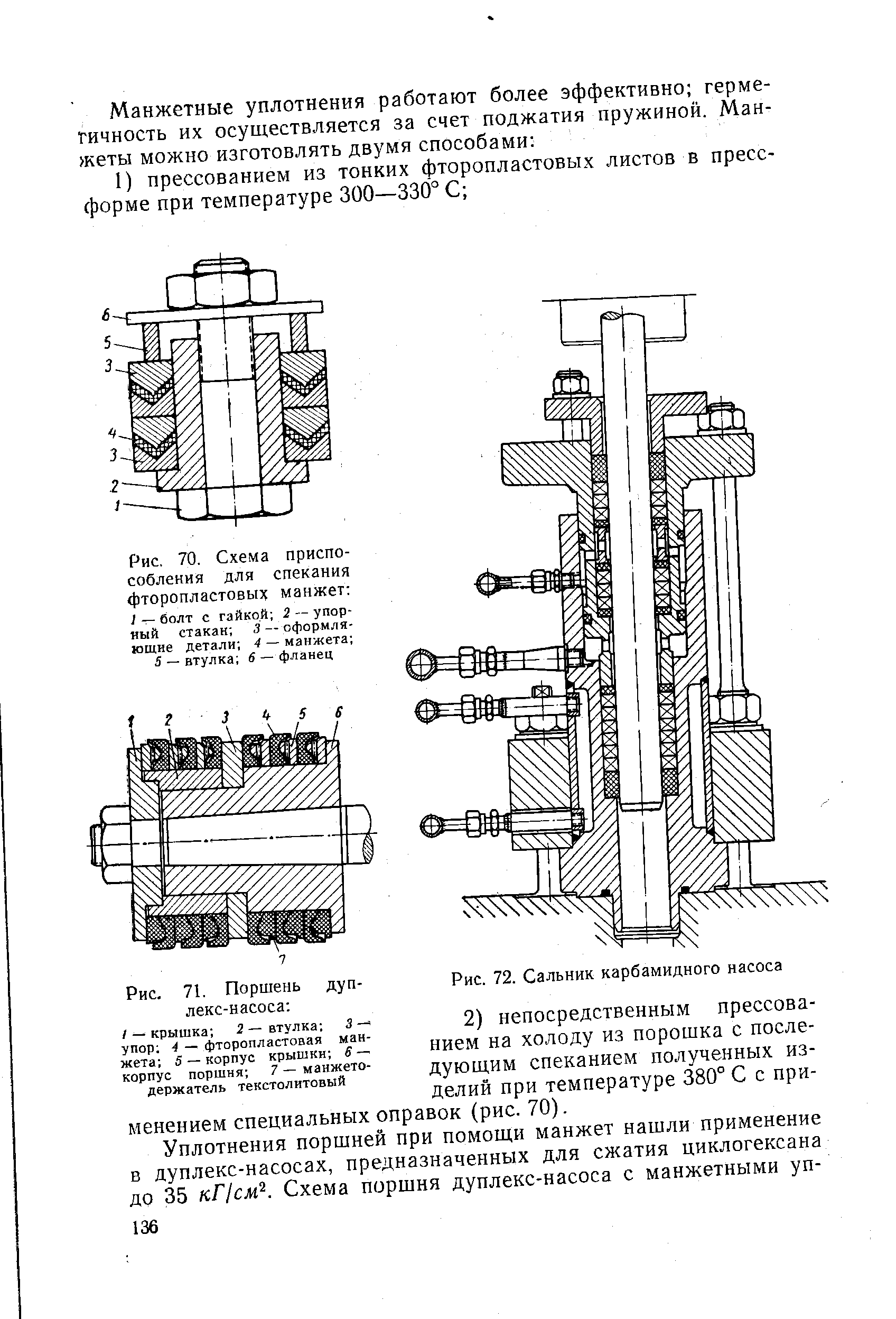 Рис. 71. Поршень лекс-насоса 
