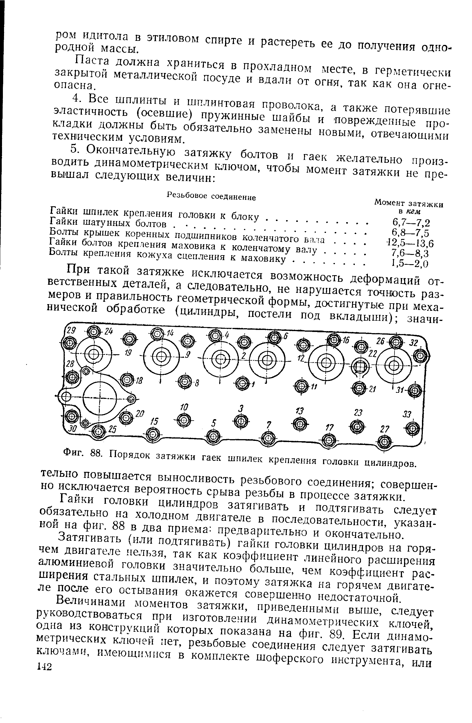 Схема протяжки гбц д245