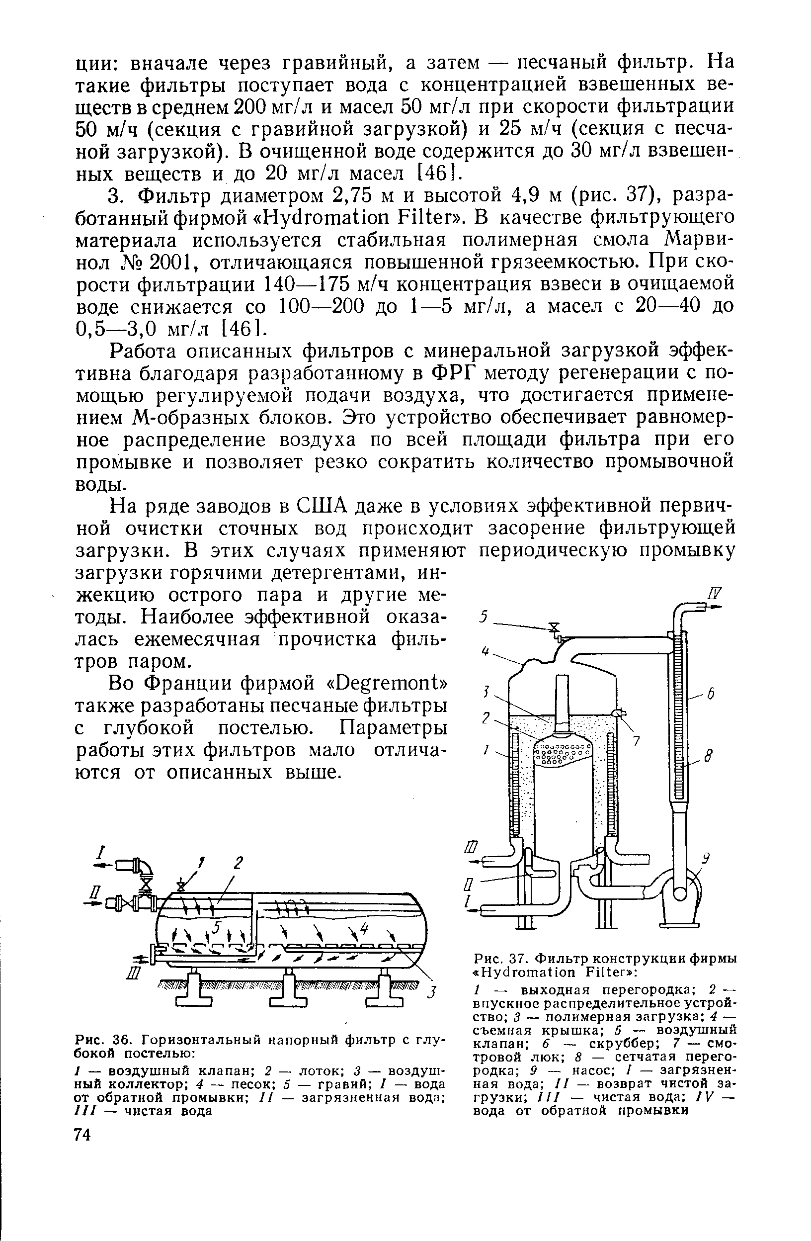 Скорость промывки