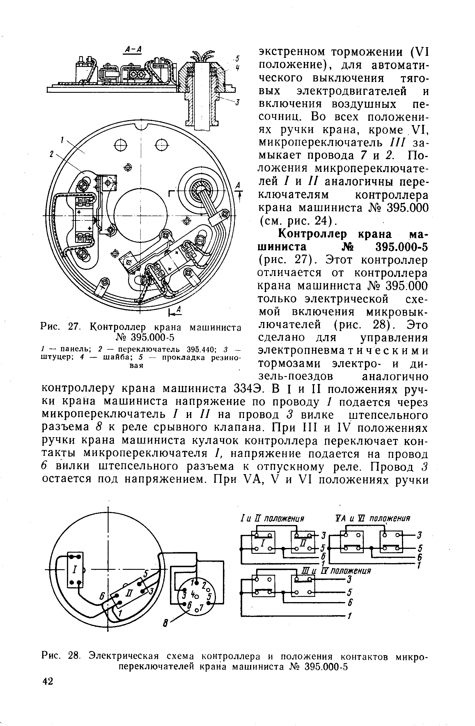 Рис. 27. Контроллер крана машиниста № 395.000-5
