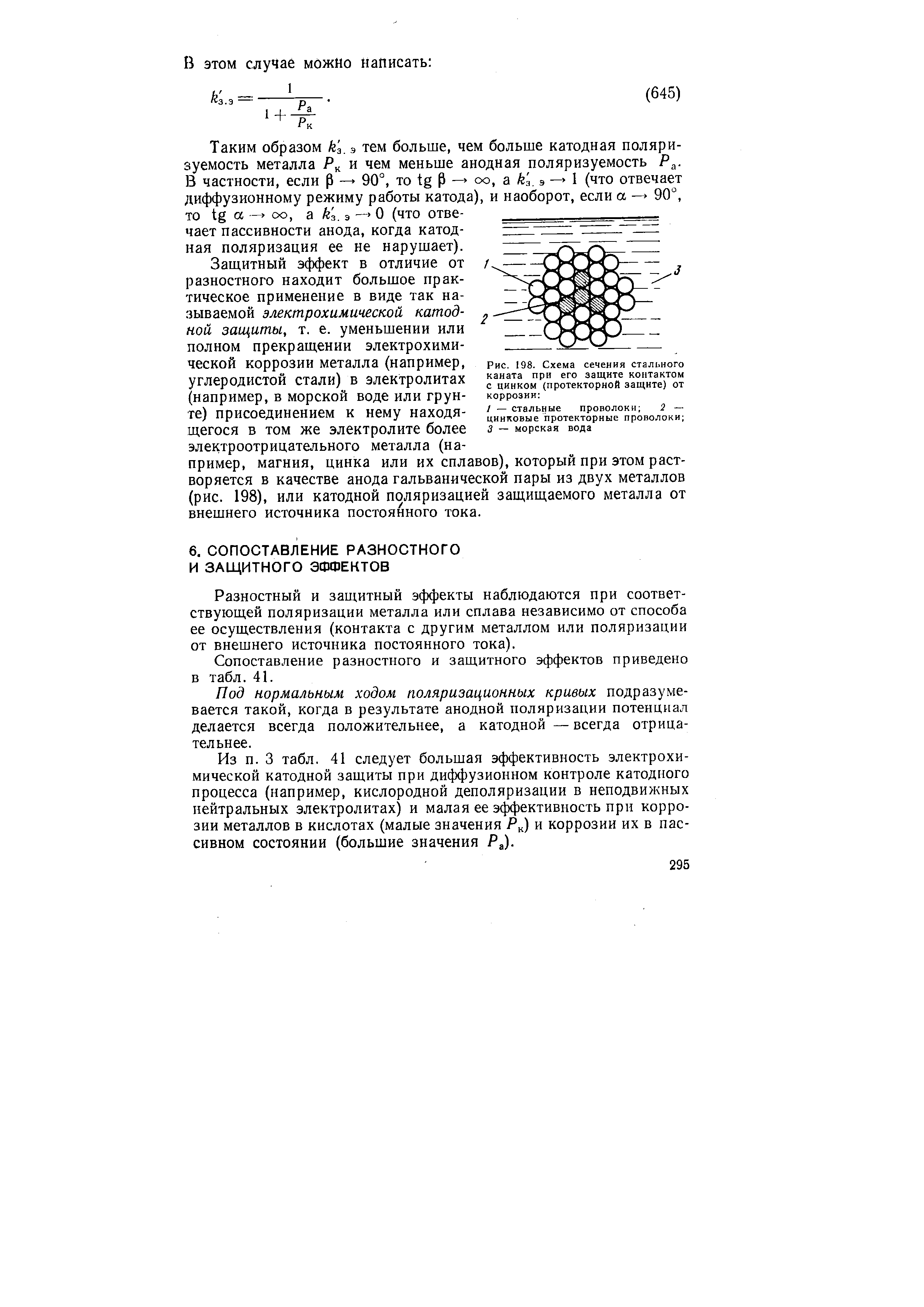 Сопоставление разностного и защитного эффектов приведено в табл. 41.
