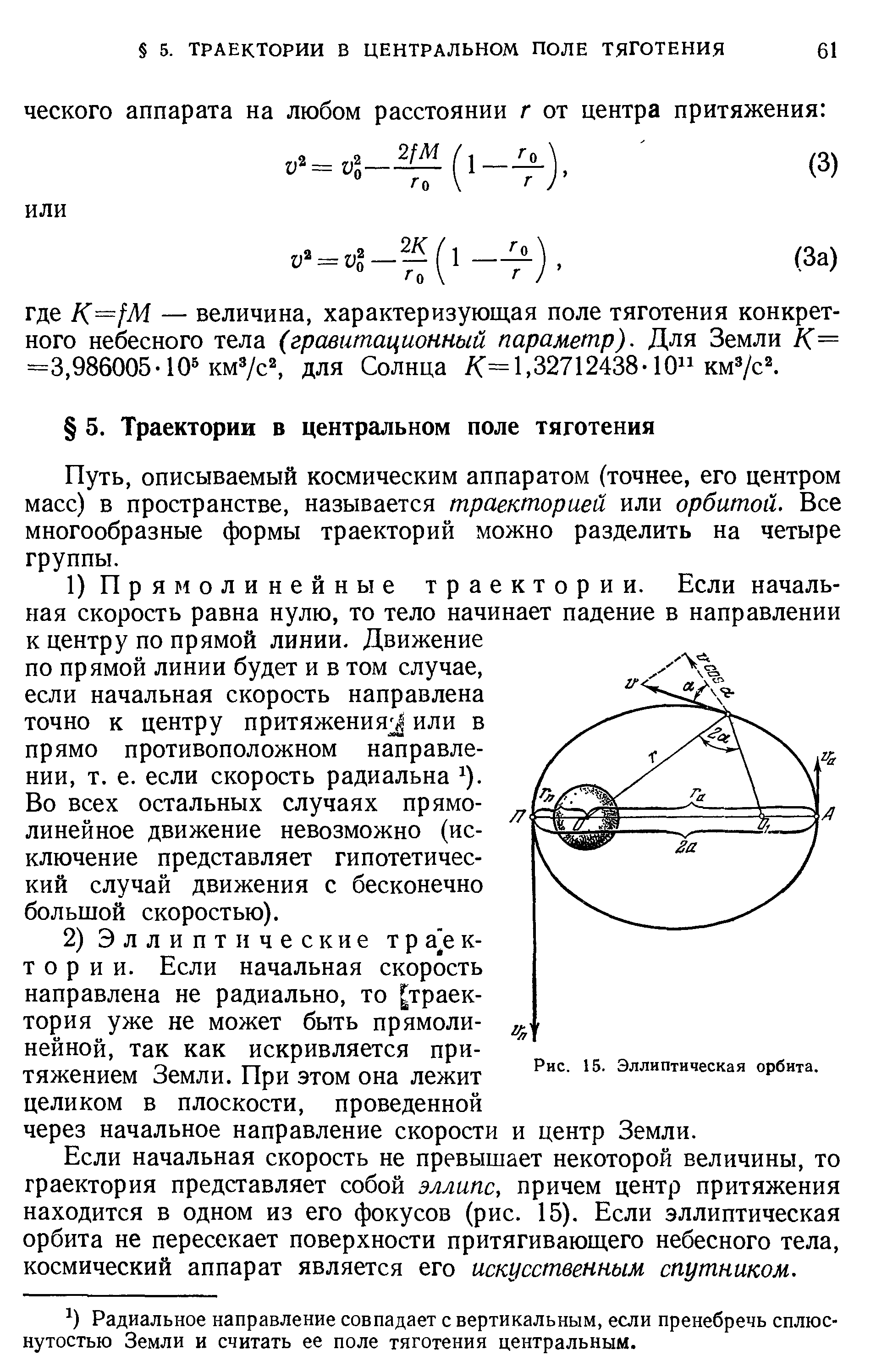 Движение по эллиптической орбите. Эллиптическая Орбита. Траектория в Центральном поле. Скорость спутника по эллиптической орбите. Уравнение эллиптической орбиты.