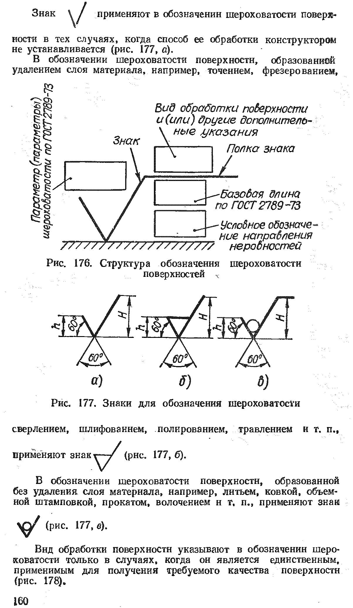 Знаки шероховатости на чертежах расшифровка