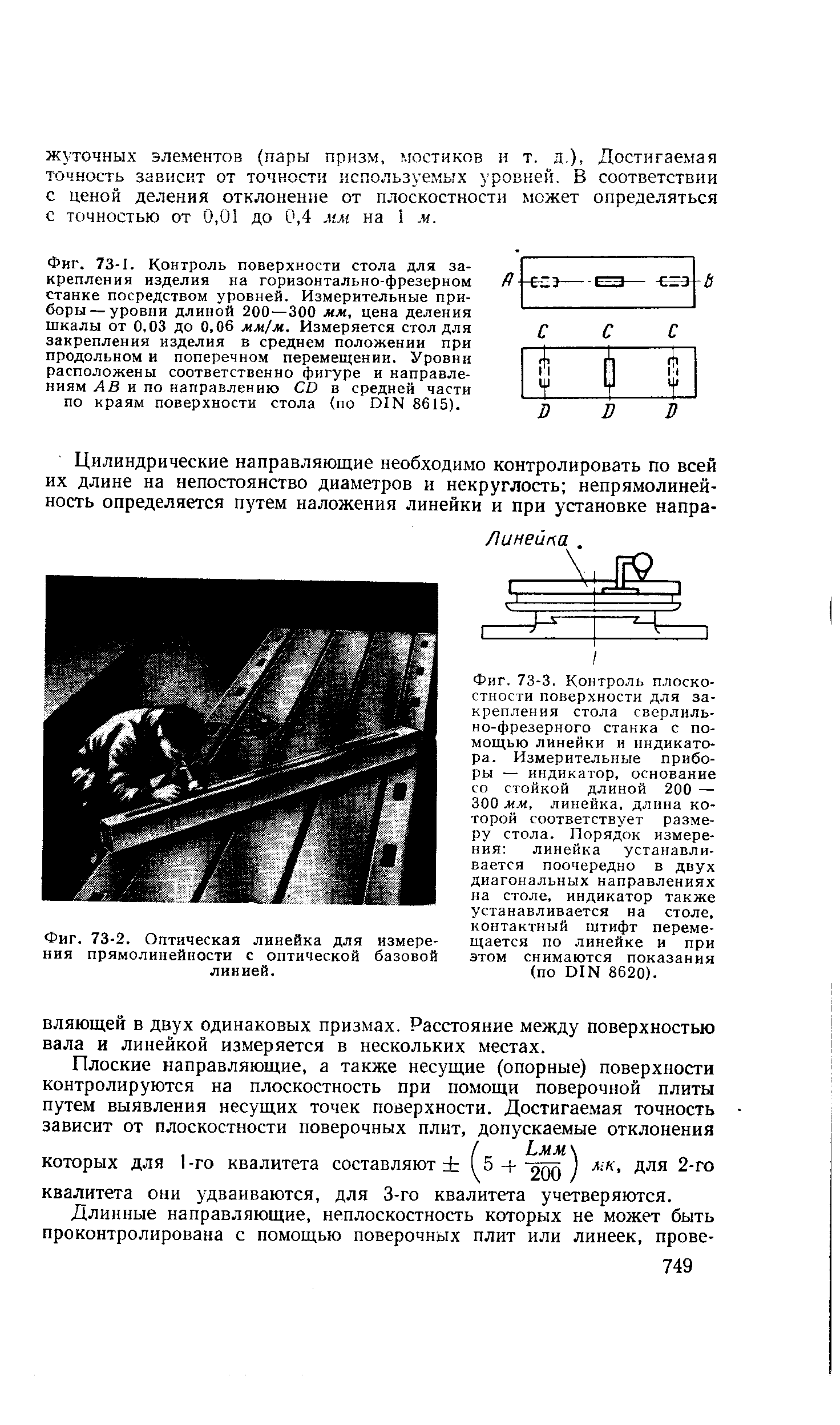 Плоскостность стола