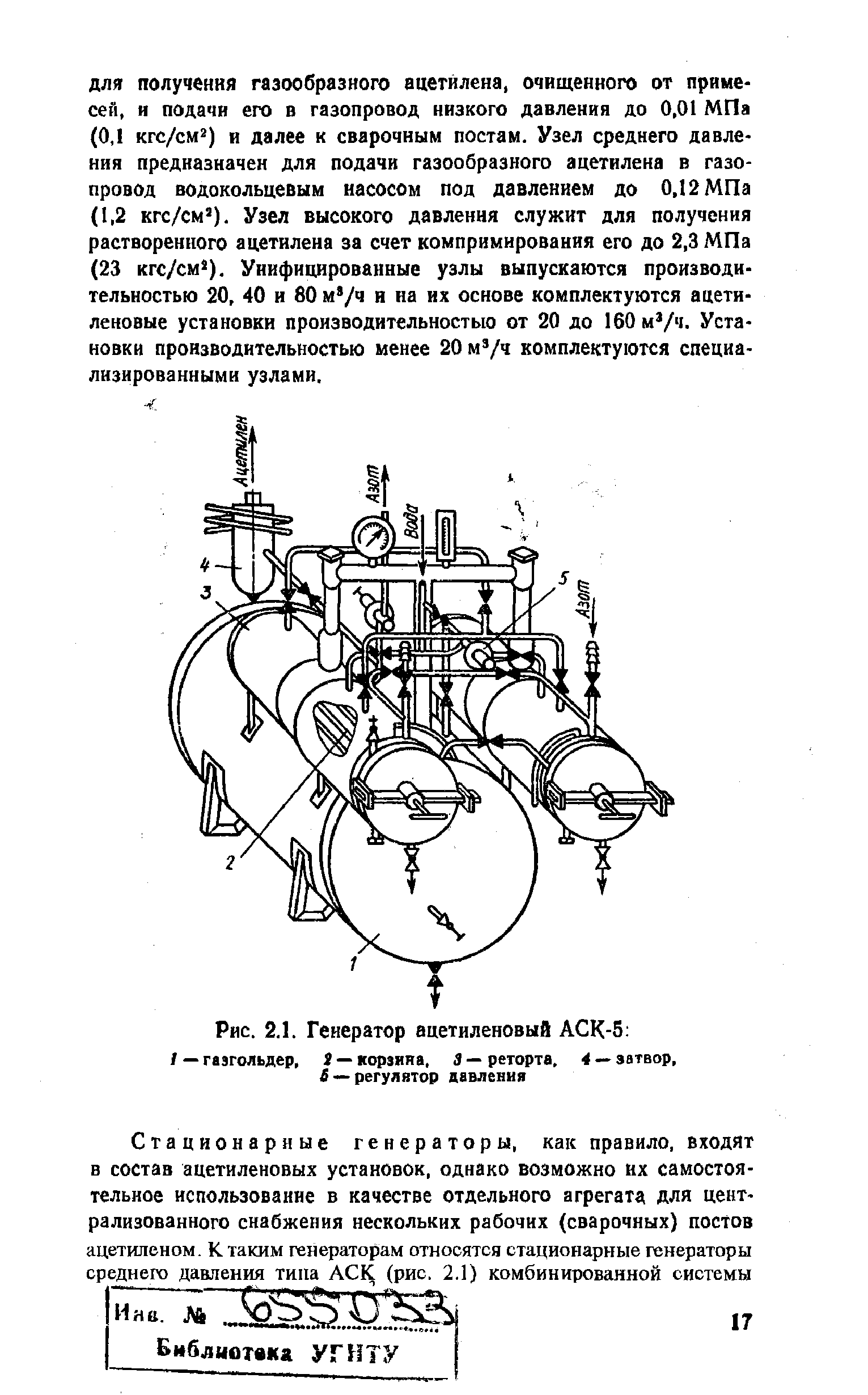 Генератор ацетиленовый АСК-5