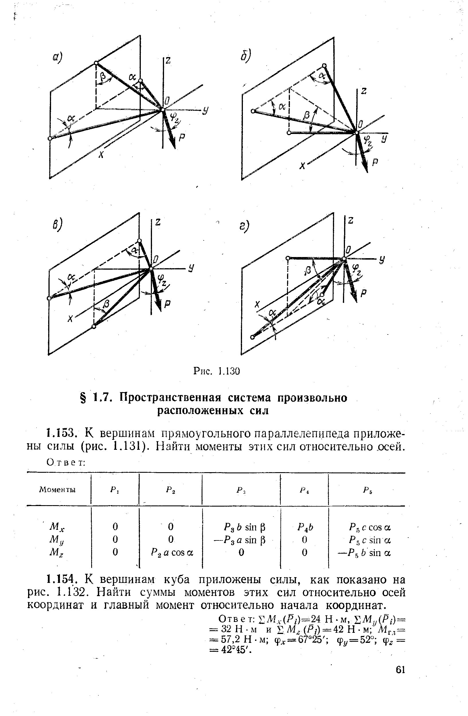 Ответ ЕЛ л-(Рг)= 24 Н-м, ЕЛ1 (Рг)= = 32 Н м и Е М, Р ) = 42 Н - м Лгг,,= = 57,2 Н-м фд,=67 25 ф =52° ф = = 42=45. 
