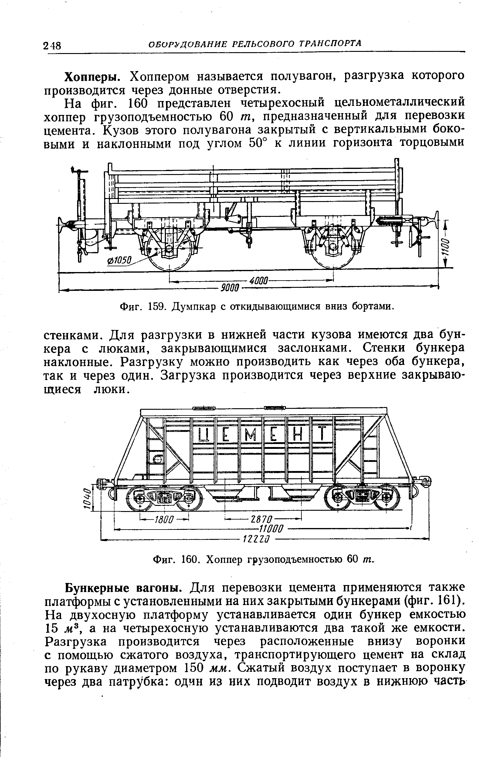 Схема погрузки думпкара