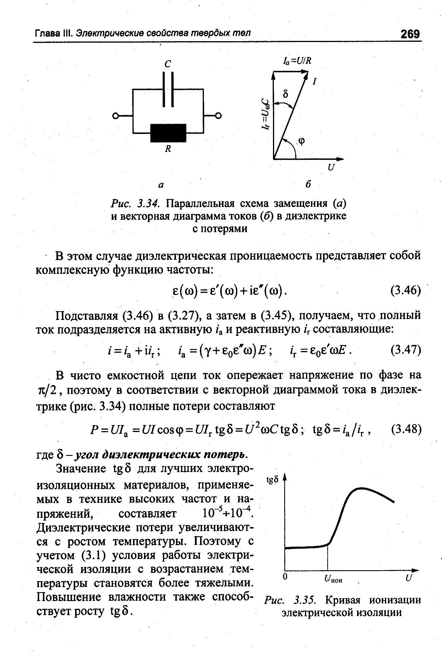 Схема замещения диэлектрика