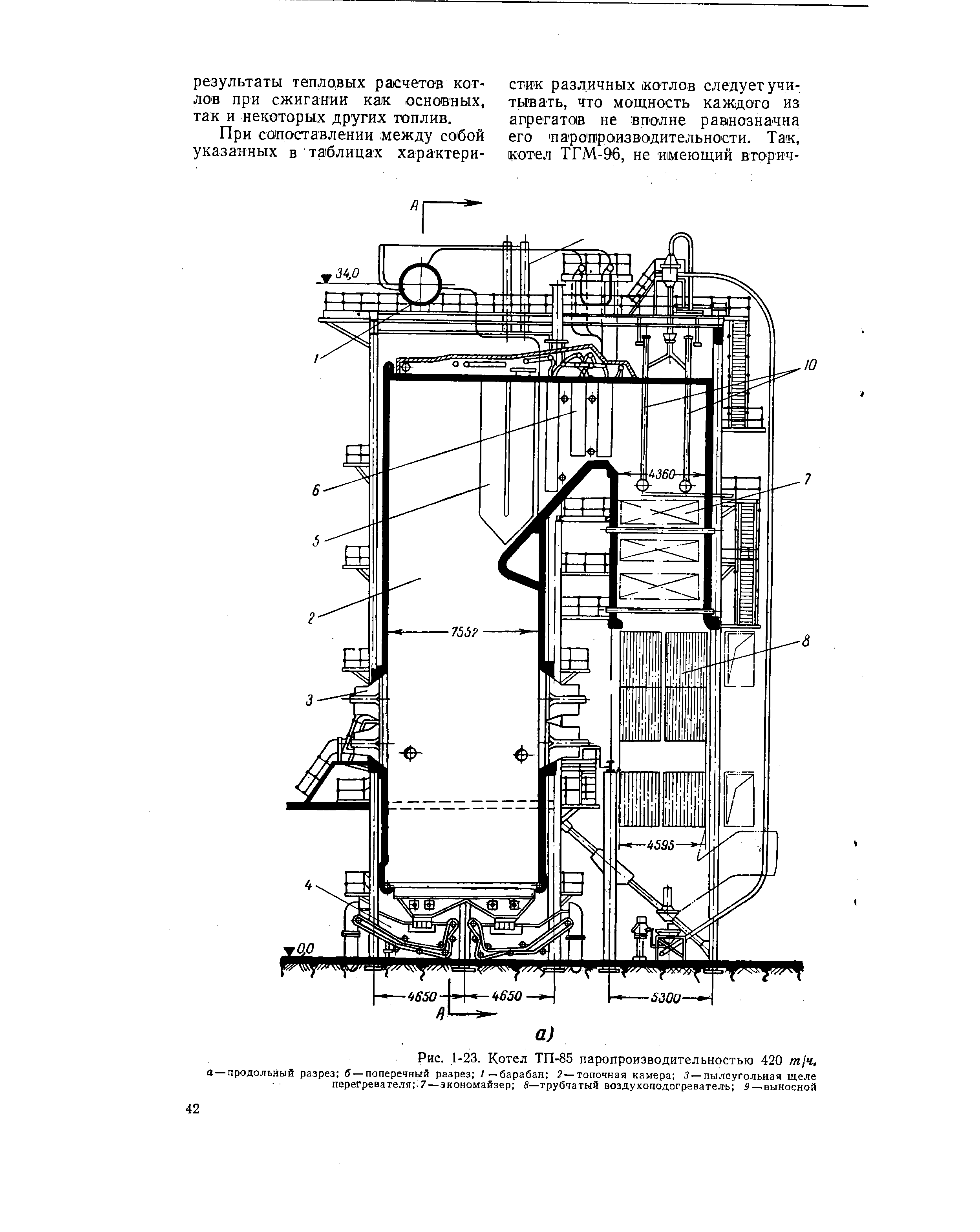 Чертеж котла тп 230