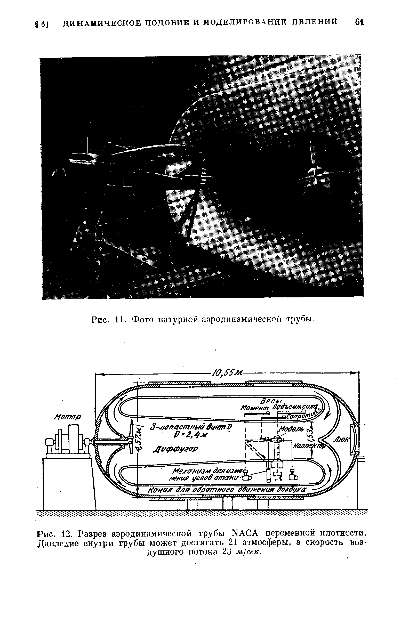 Рис. И. Фото натурной аэродинамической трубы.
