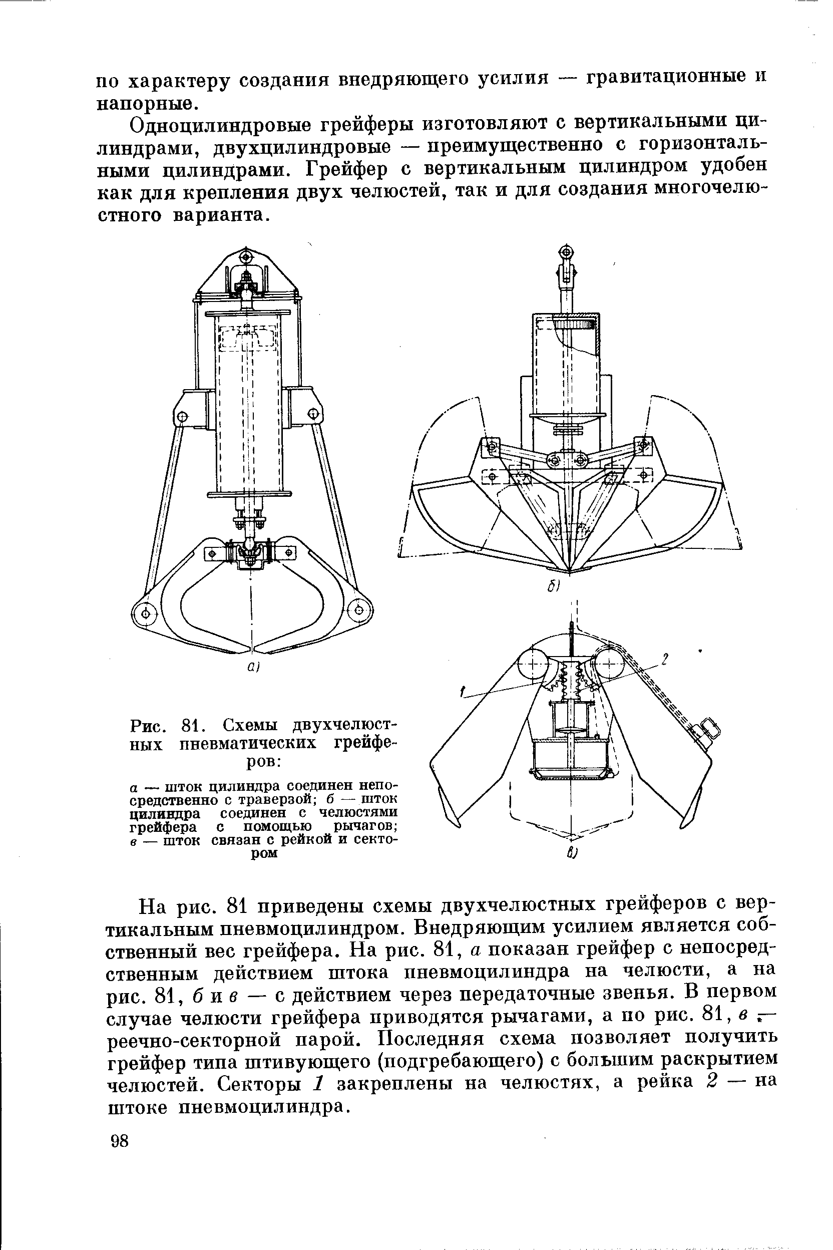 Электрическая схема грейфера