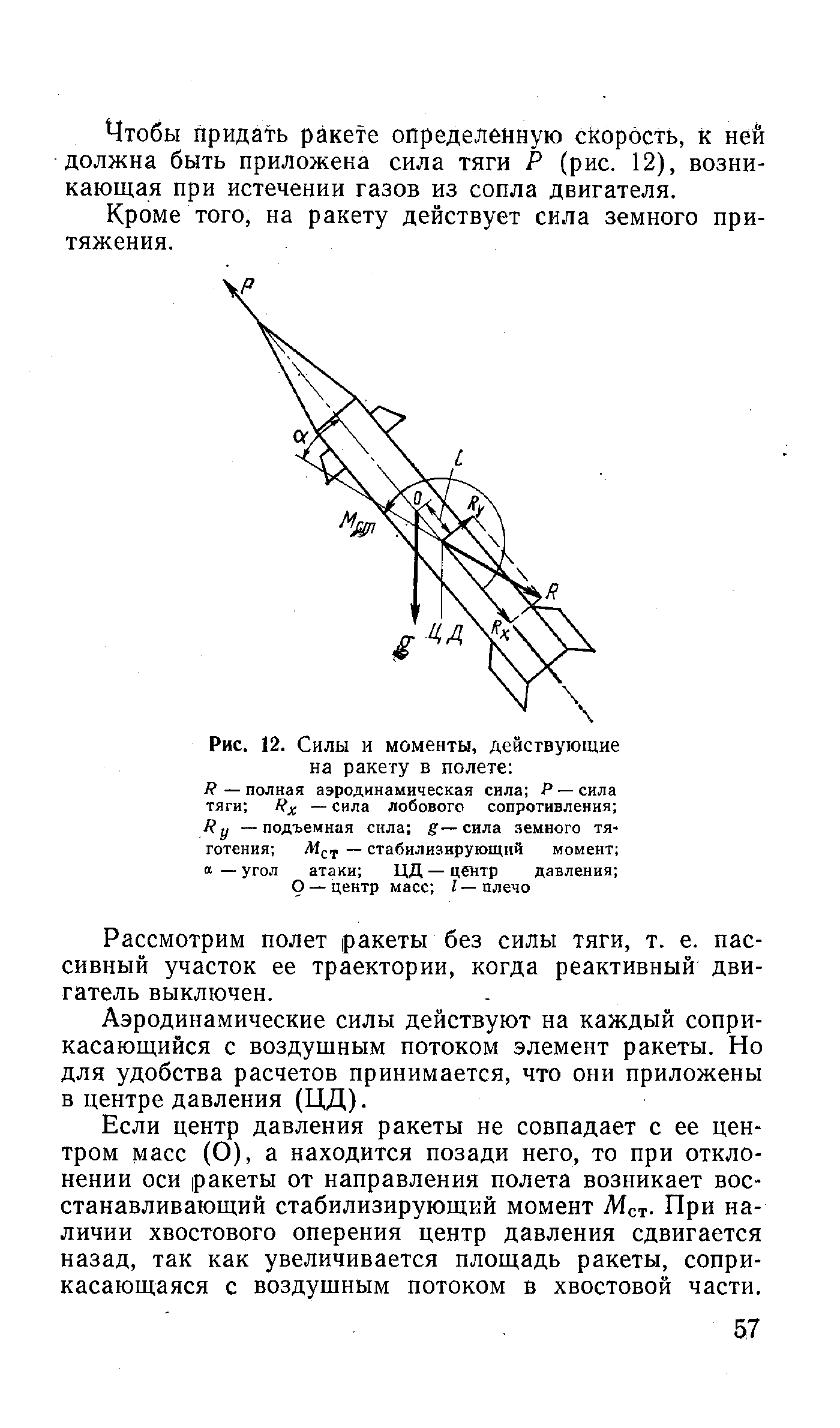 Сила тяги ракеты стартующей вертикально. Силы действующие на ракету. Аэродинамические силы действующие на ракету. Силы, действующие на ракету в полёте. Моменты действующие на ракету.