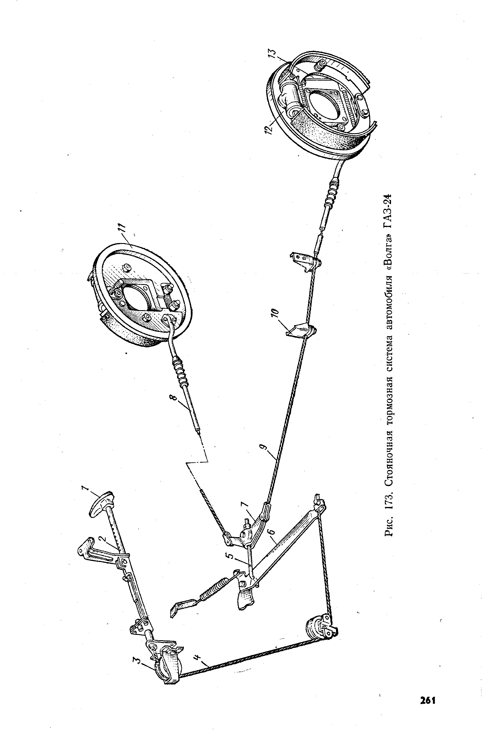 Стояночная тормозная система автомобиля. Схема тормозной системы на ГАЗ 24 Волга. Тормозная система ГАЗ 21. Стояночная тормозная система ГАЗ 24. Стояночная тормозная система ГАЗ 21.