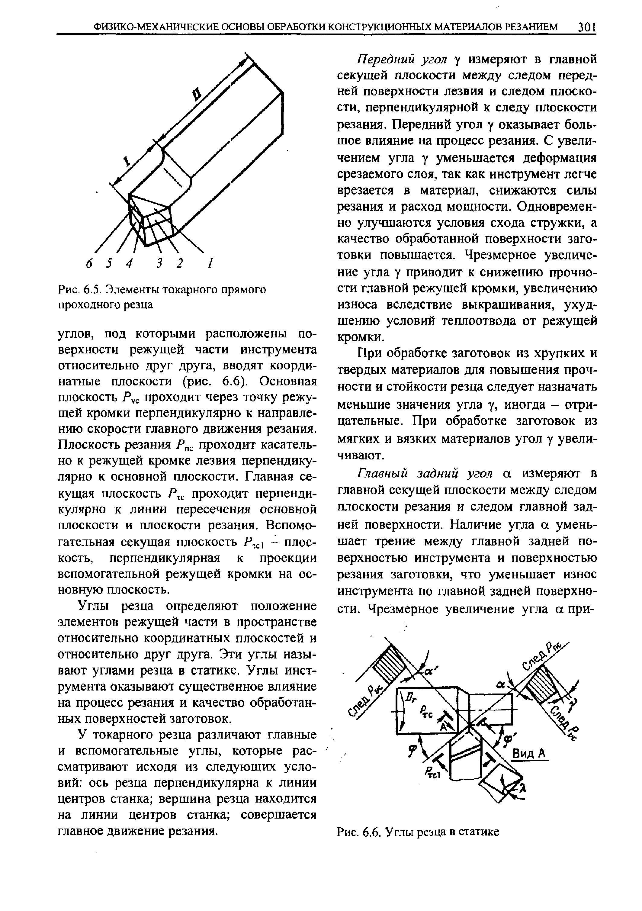 Углы резца в плане их влияние на процесс резания